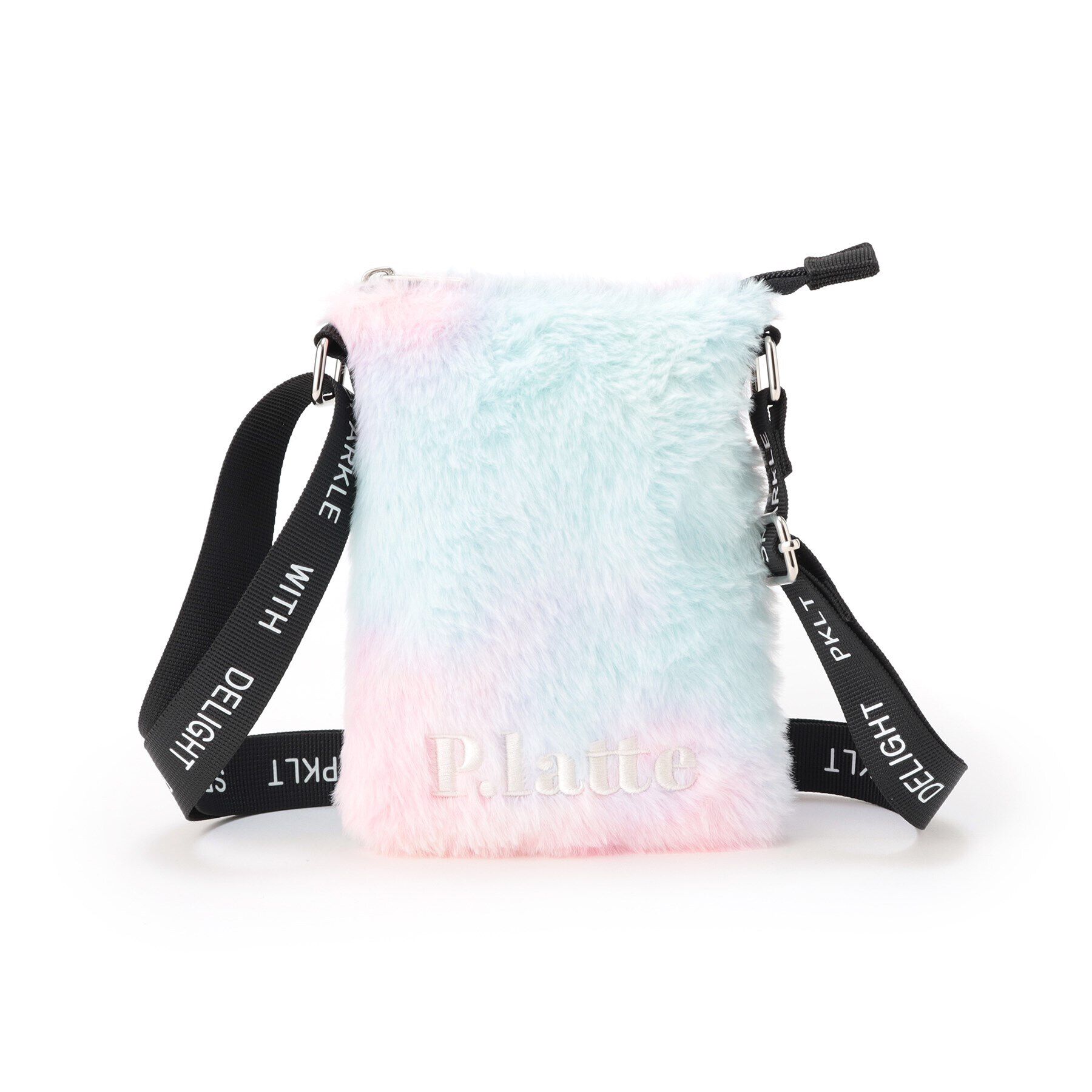 PINK-latte「タテ型ファーショルダー」|ショルダー・メッセンジャー|