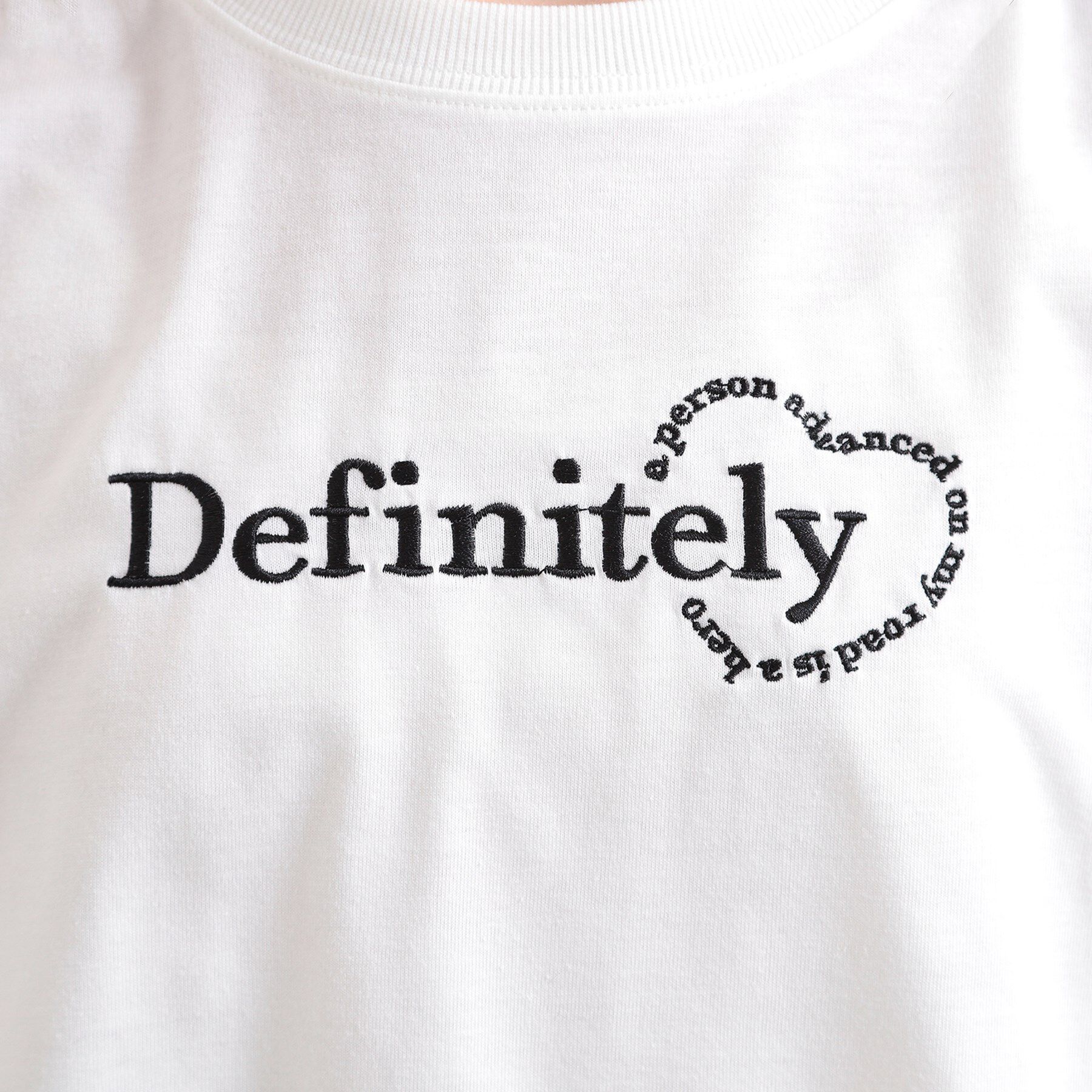 PINK-latte「袖ラインリボンTシャツ」|Tシャツ・カットソー|