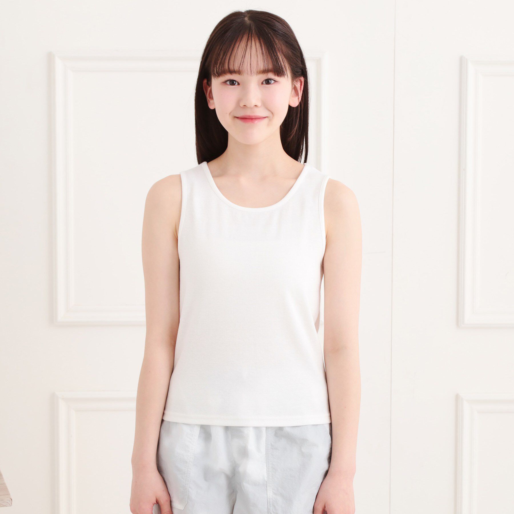 PINK-latte「メッシュTシャツ＋タンクセット」|その他|