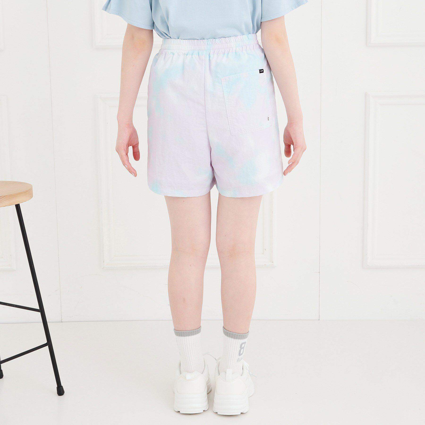 PINK-latte「【軽・らく】イージーショートパンツ」|キュロット|