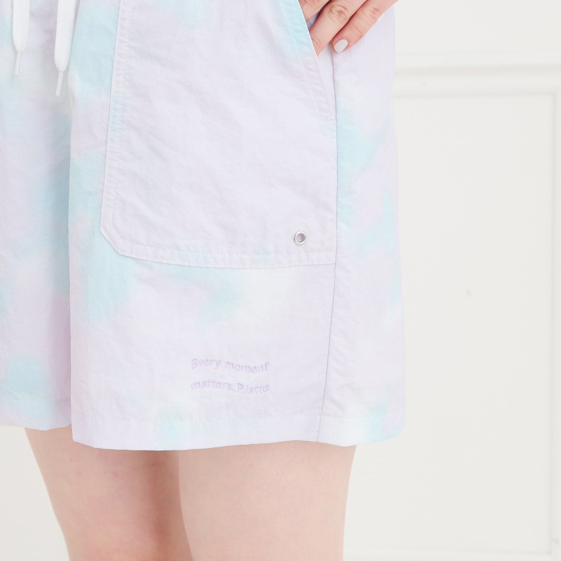 PINK-latte「【軽・らく】イージーショートパンツ」|キュロット|