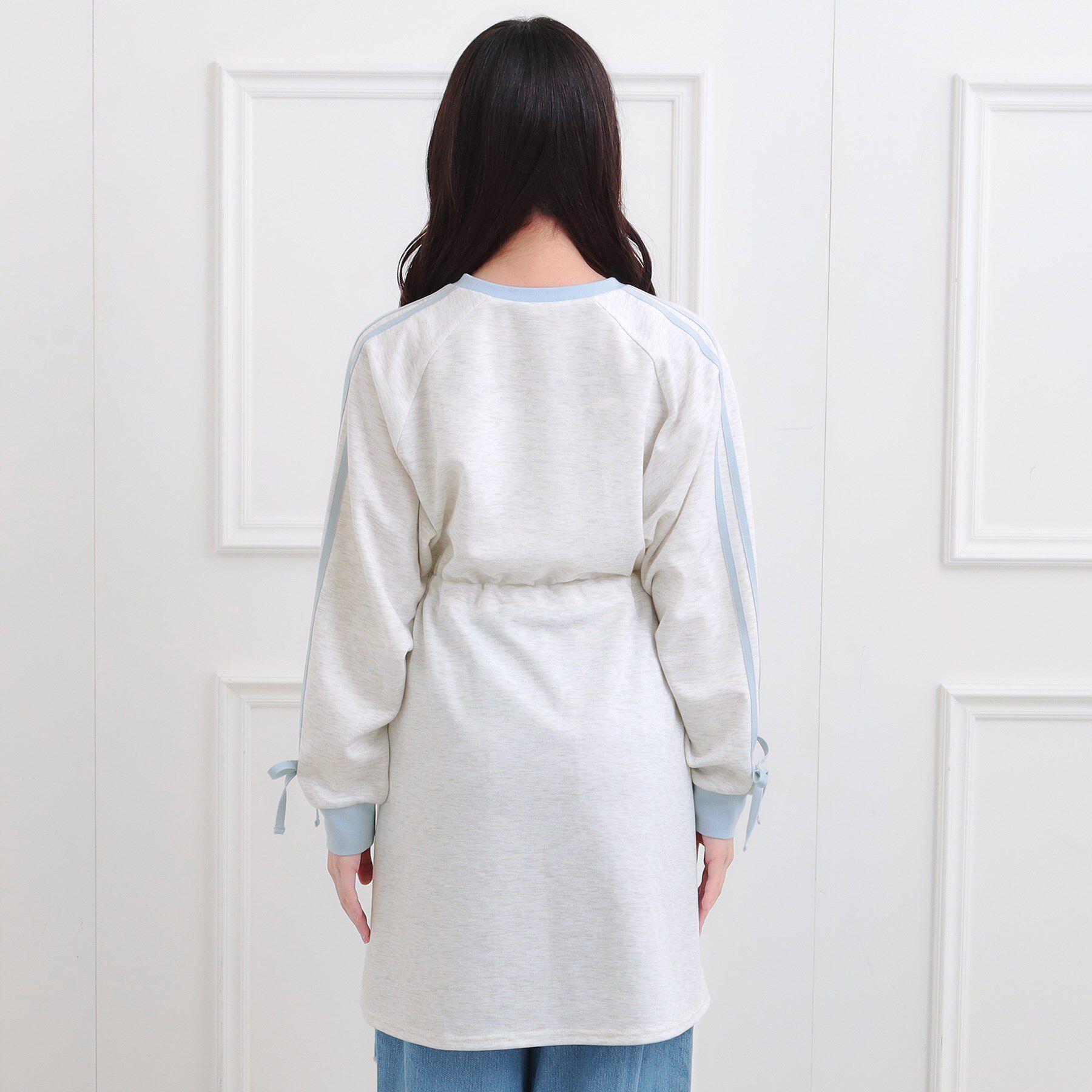 PINK-latte「ポンチドロストワンピース」|ワンピース|