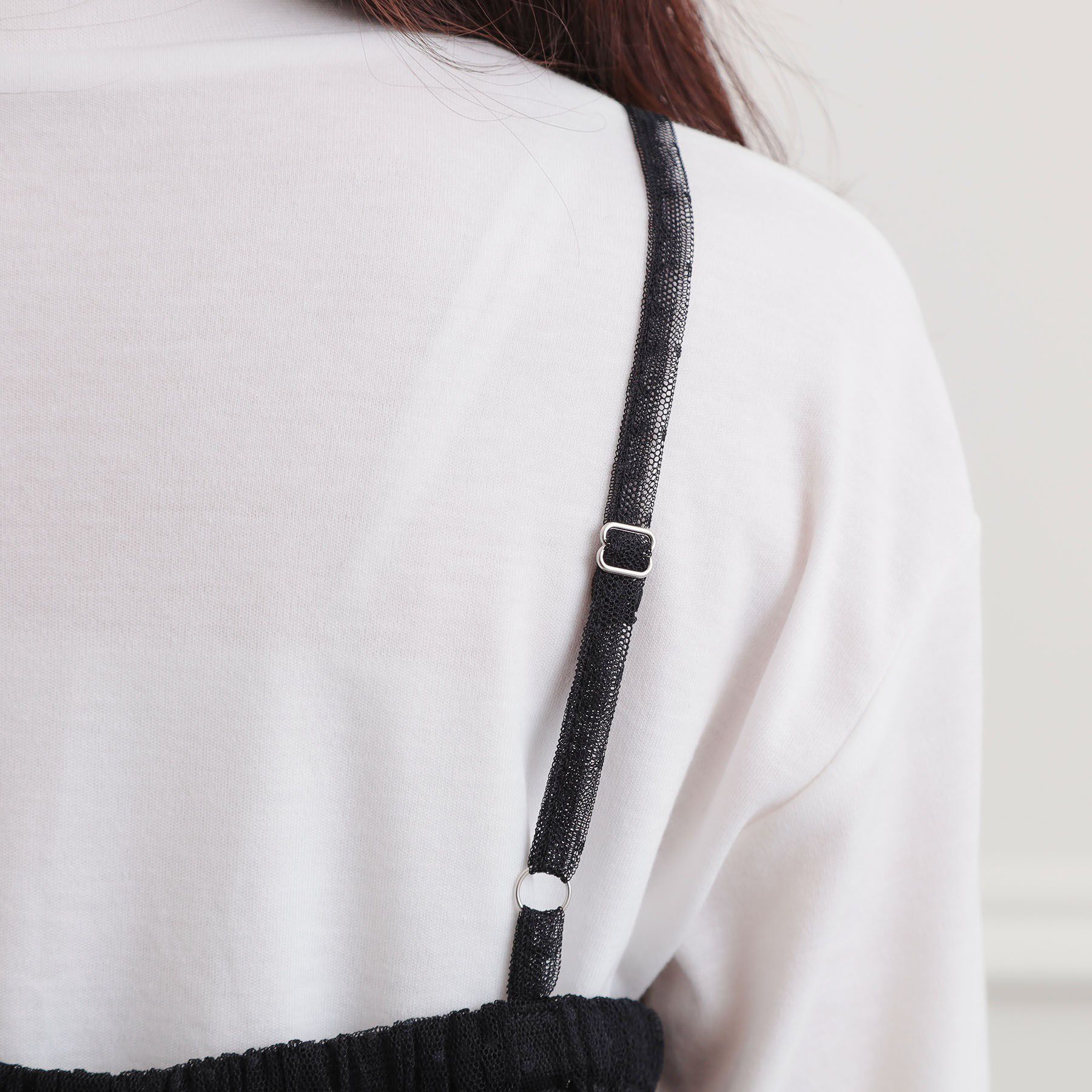 PINK-latte「ドットチュールキャミ＋ロンTセット」|その他|