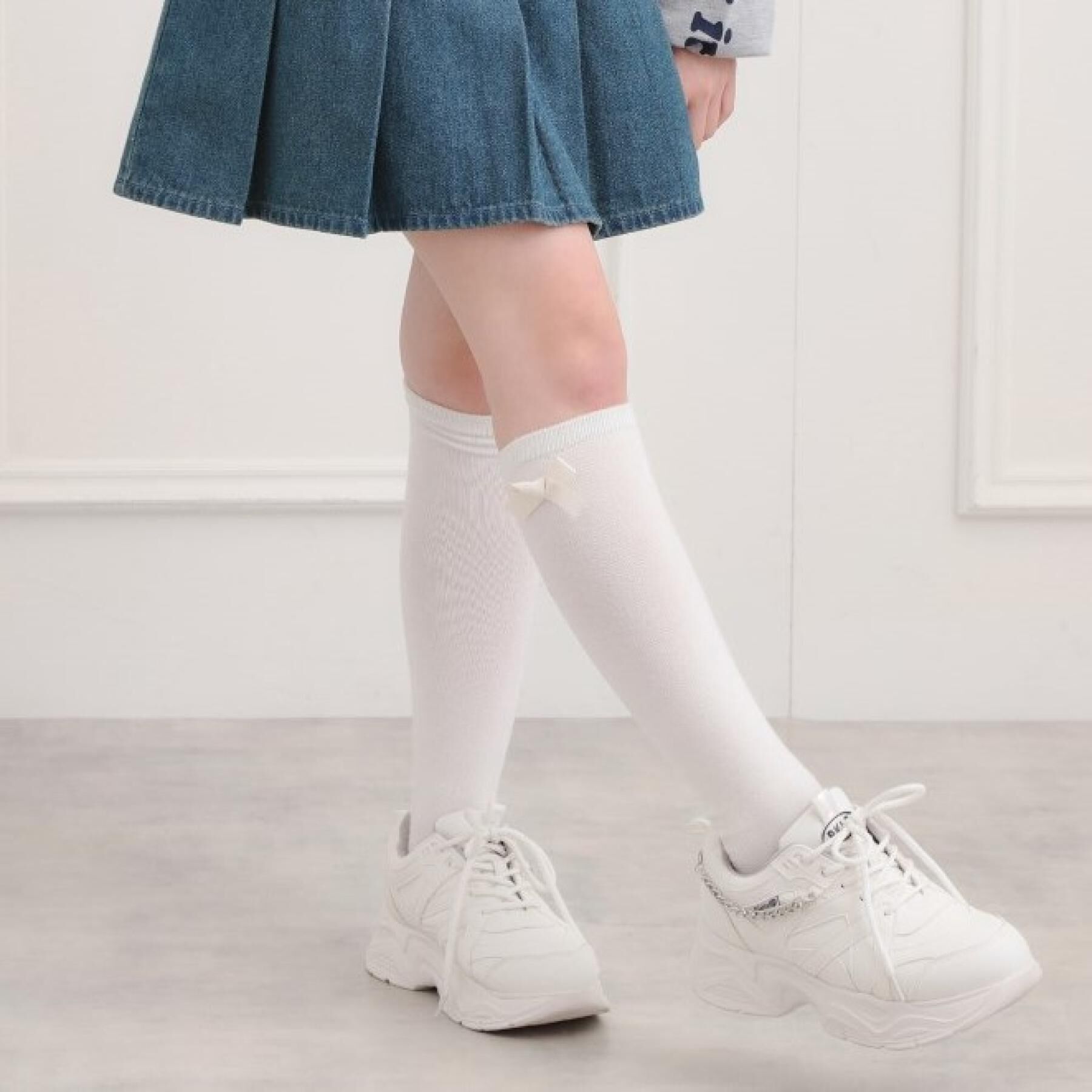 PINK-latte「チェーンダッドシューズ」|スニーカー|