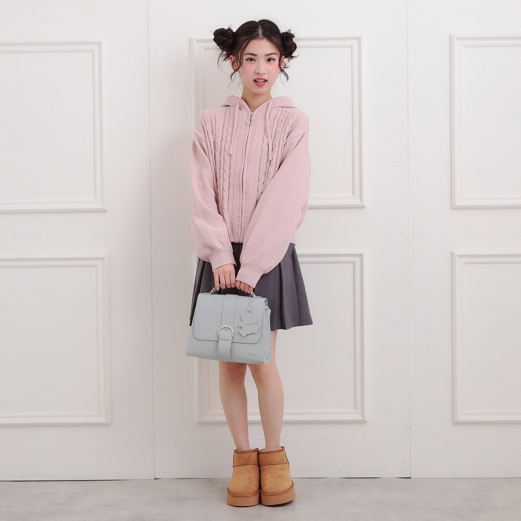 PINK-latte「【2WAY】サッチェル」|リュック|