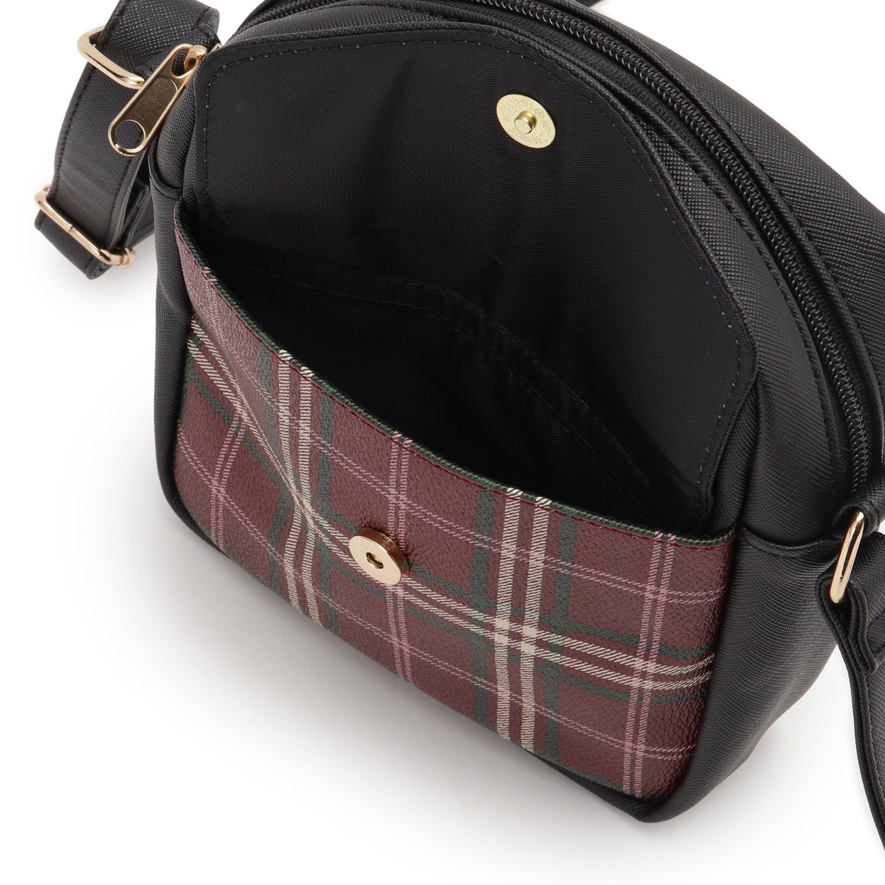 PINK-latte「フラップチェックショルダー」|ショルダー・メッセンジャー|