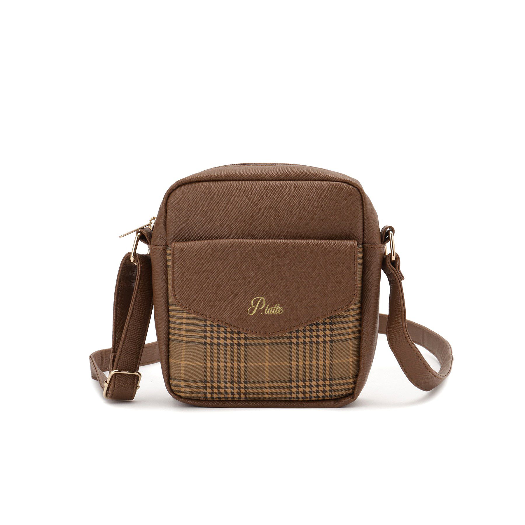 PINK-latte「フラップチェックショルダー」|ショルダー・メッセンジャー|