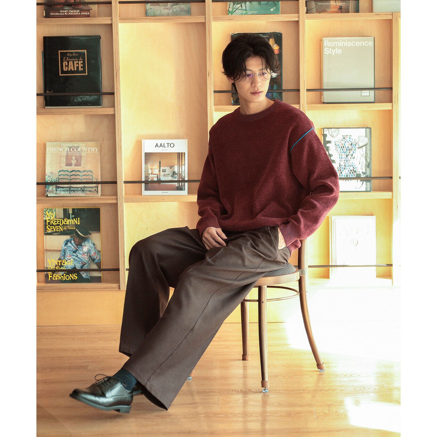 THE SHOP TK「【ハグするニット】モールニットクルーネック　親子リンク/ユニセックス」|ニット・セーター|