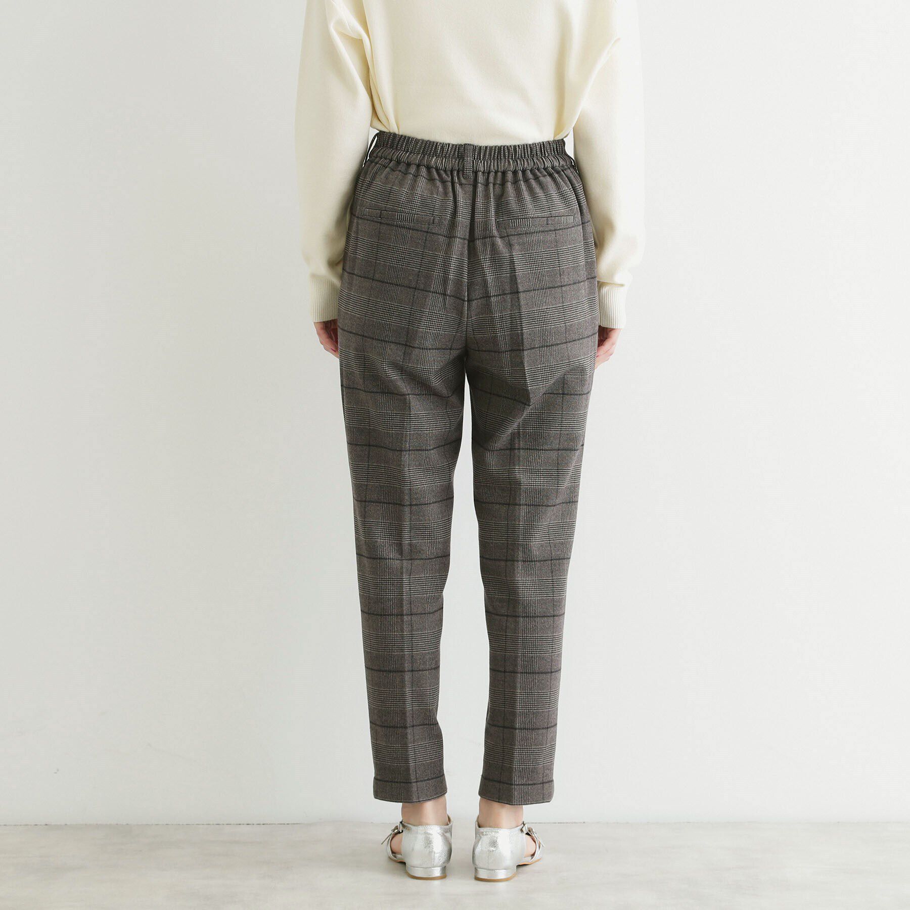 THE SHOP TK「【洗える】両面起毛テーパードパンツ」|その他|