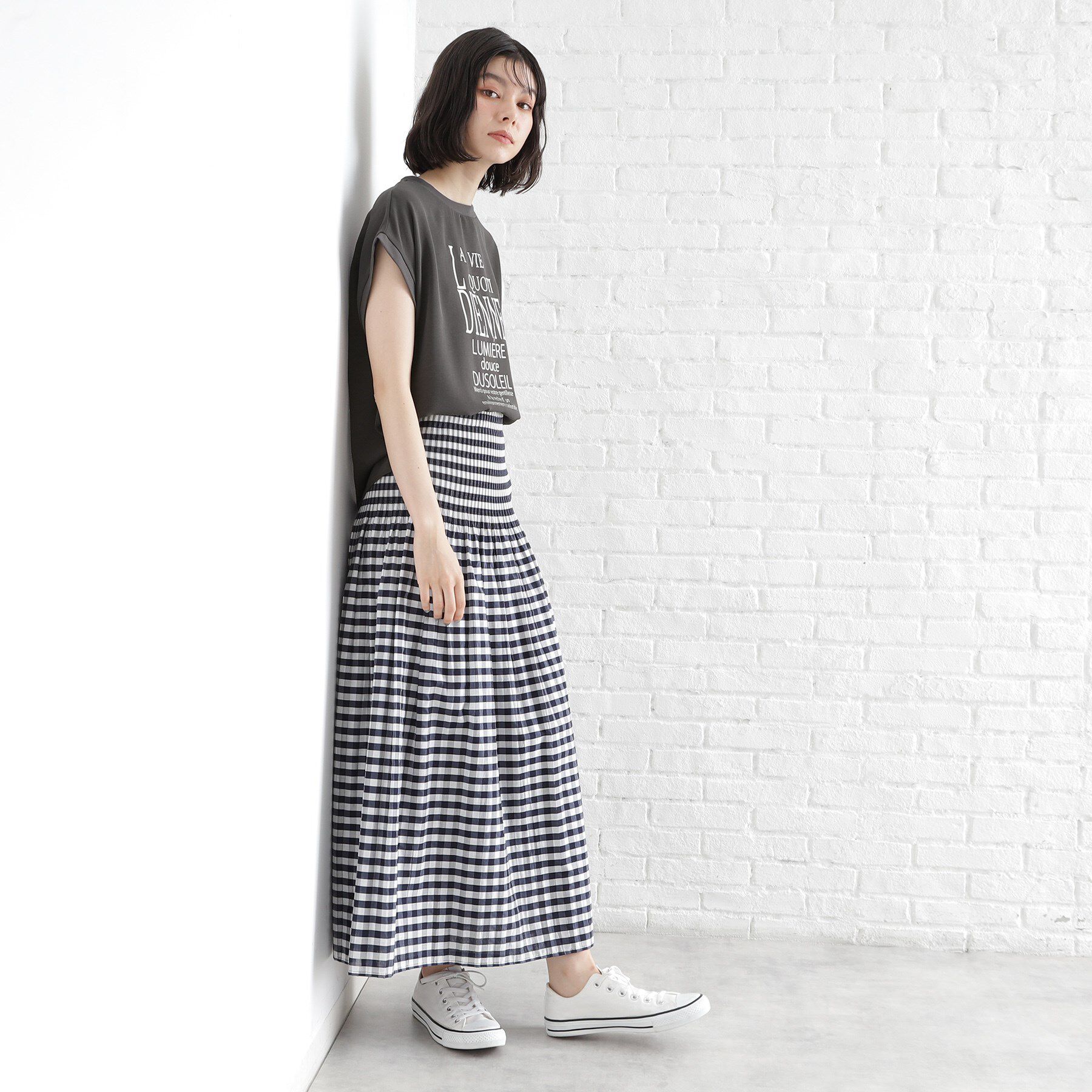 THE SHOP TK「アソートプリントTシャツ【防シワ／接触冷感／UV／洗濯機OK】」|Tシャツ・カットソー|