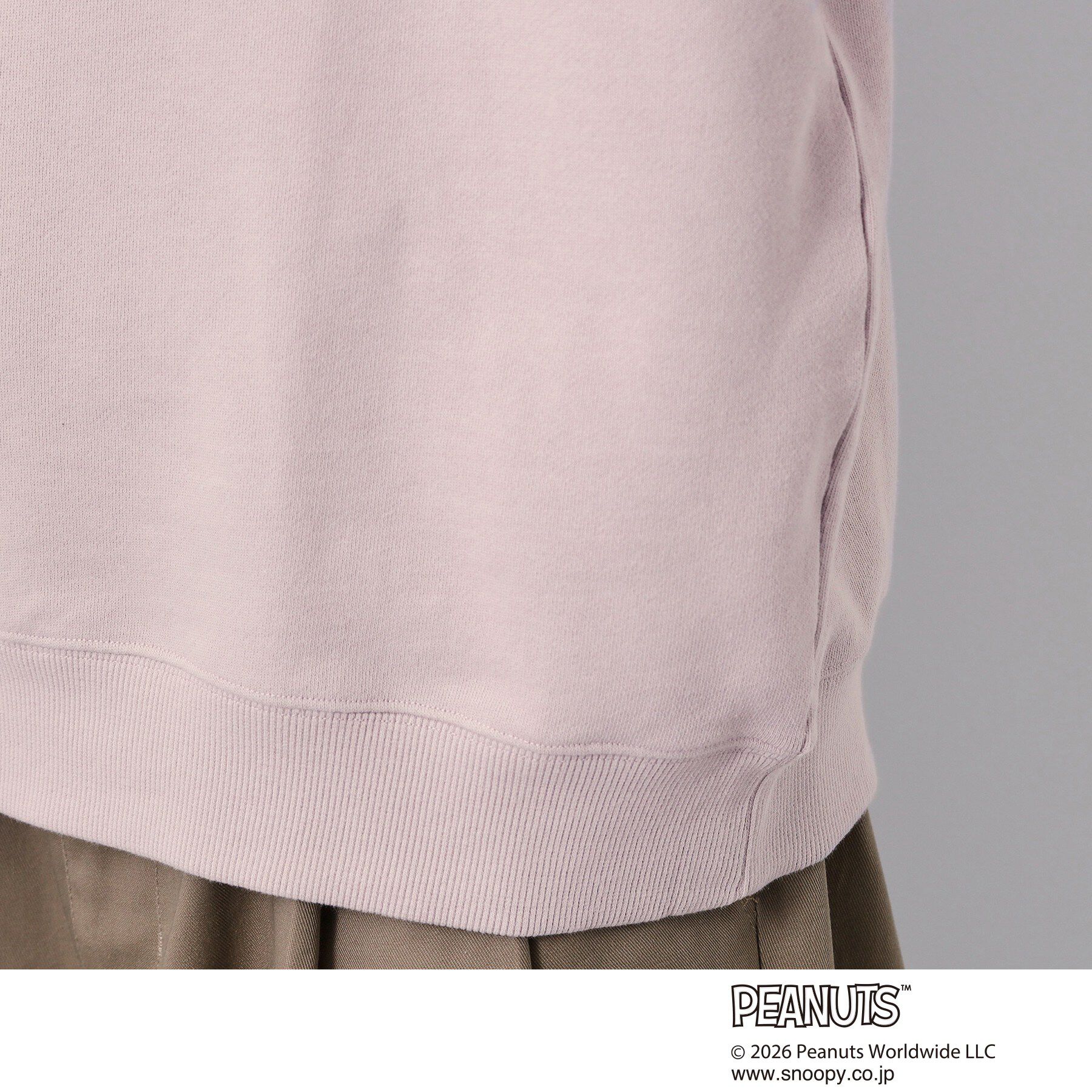 THE SHOP TK「PEANUTS ／ ピーナッツ スヌーピー ミニ裏毛スウェット」|パーカー|