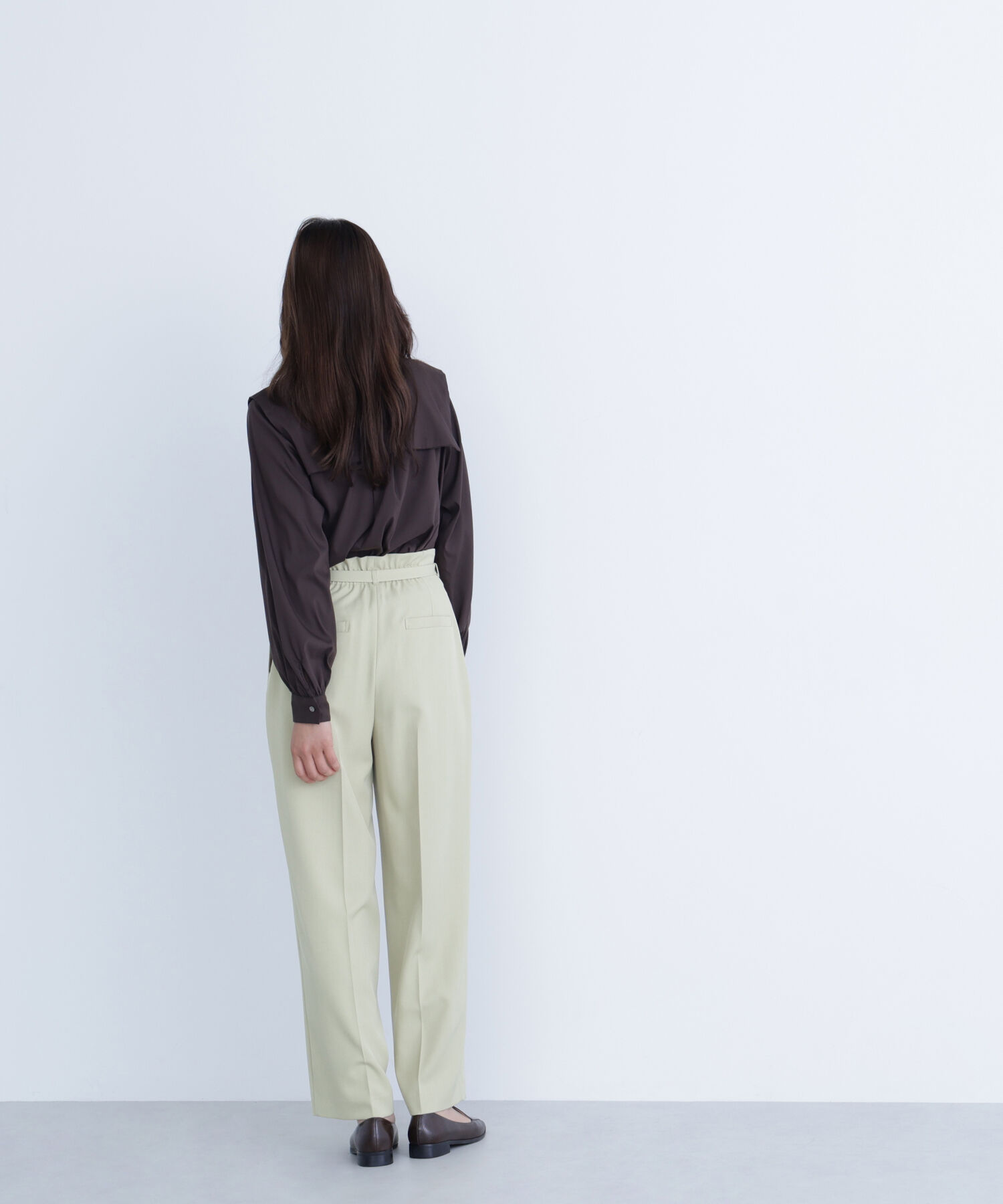  「くびれ仕込みベルテッドパンツ」|その他|