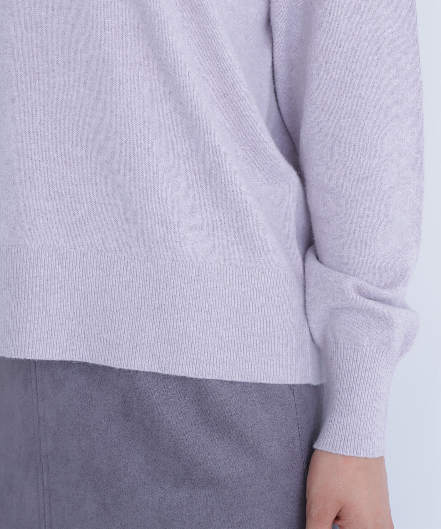  「FOX混ジェントリーシリーズ Vネックニット」|ニット・セーター|