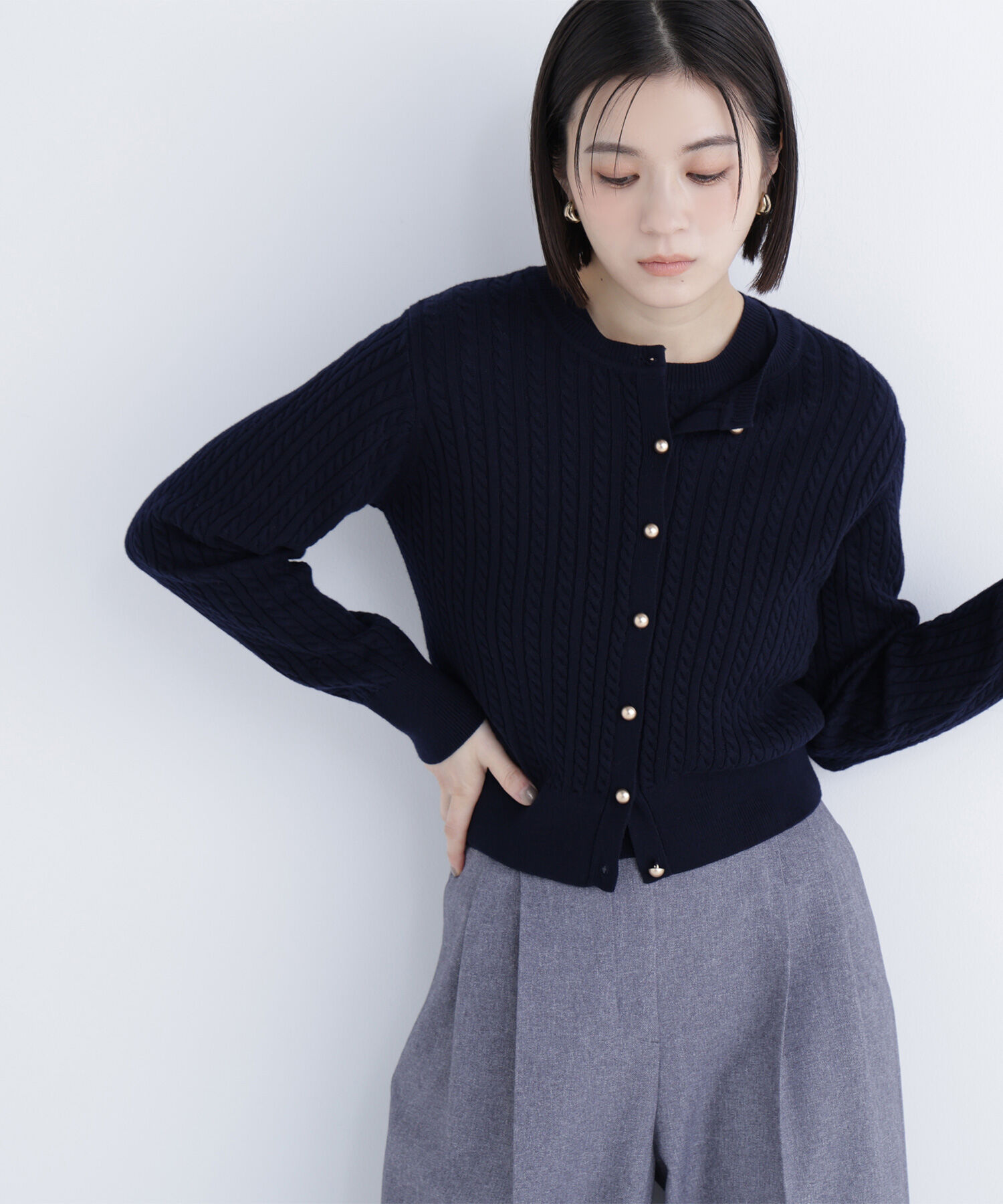  「＜CLASSY. お仕事名品Award 2025＞「トップス賞」3シーズン無敵アンサンブル」|ニット・セーター|