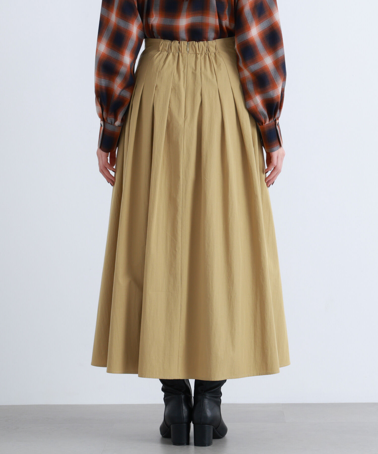  「タフタボリュームスカート」|スカート|