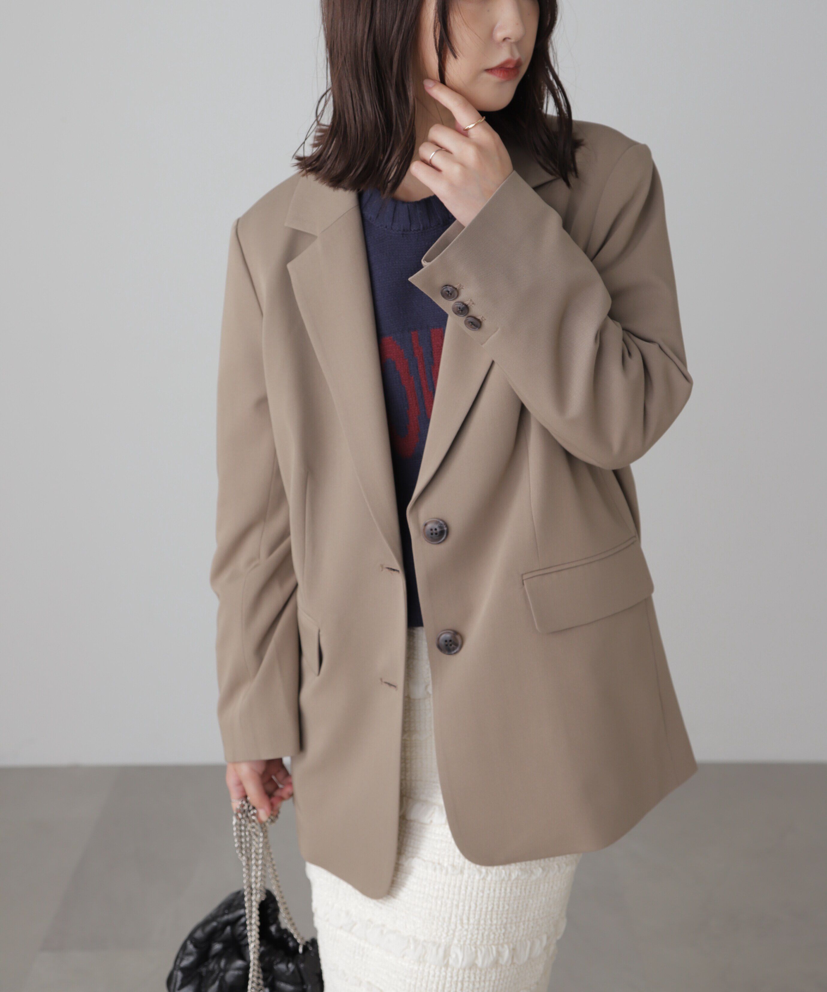  「オーバーサイズシングルジャケット」|その他|