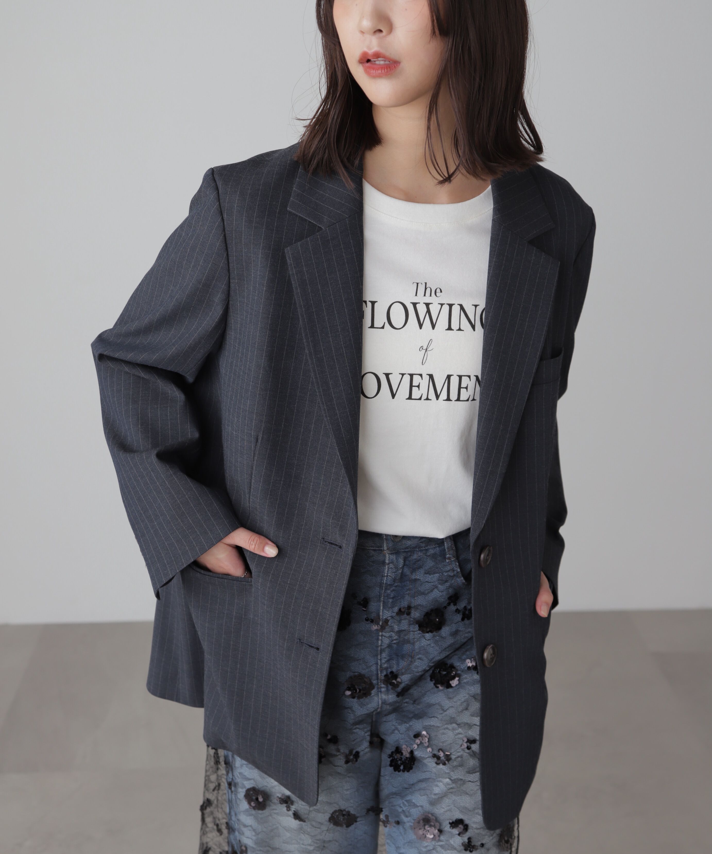  「オーバーサイズシングルジャケット」|その他|