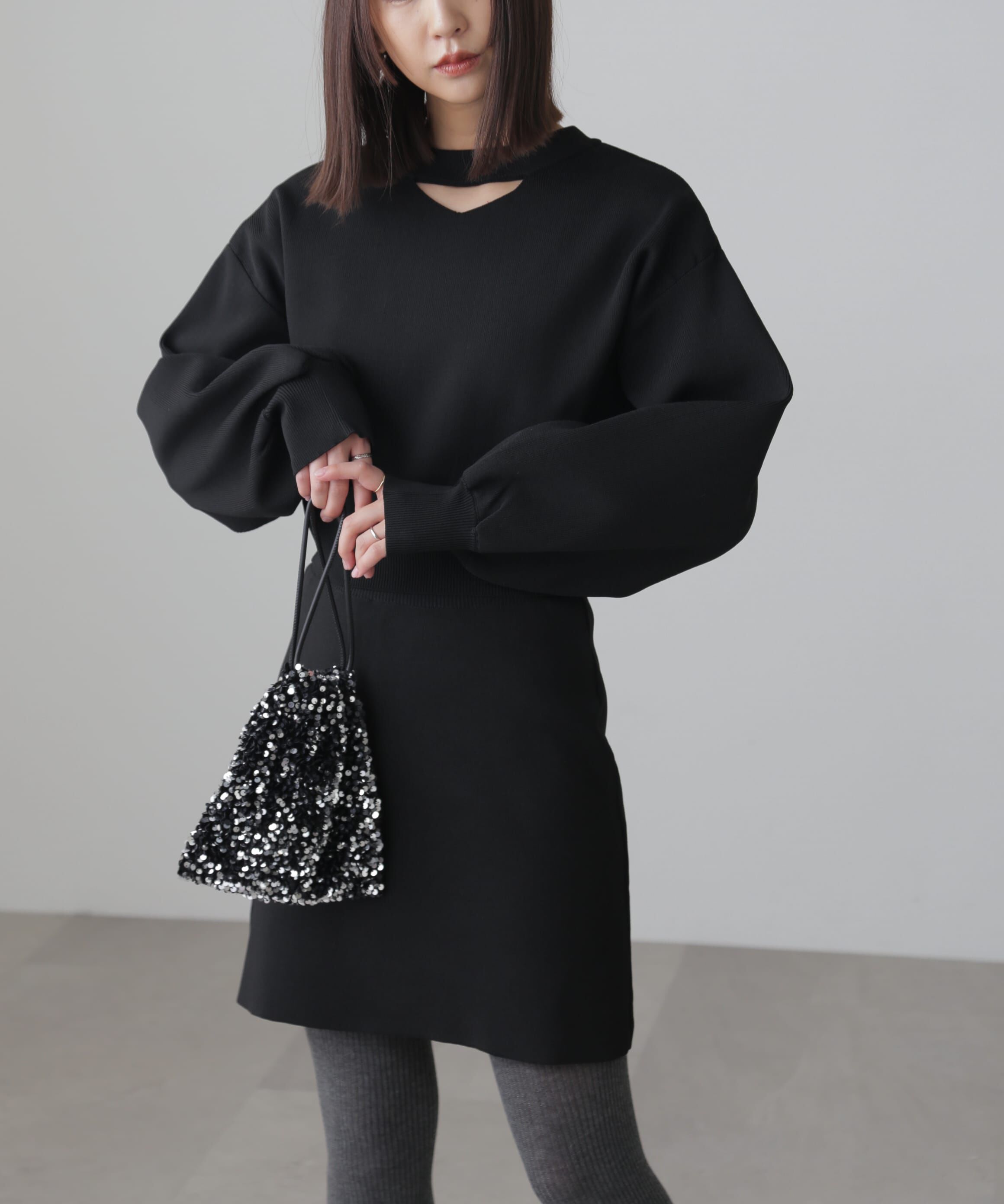  「スポンディッシュニットセットアップ」|ワンピース|