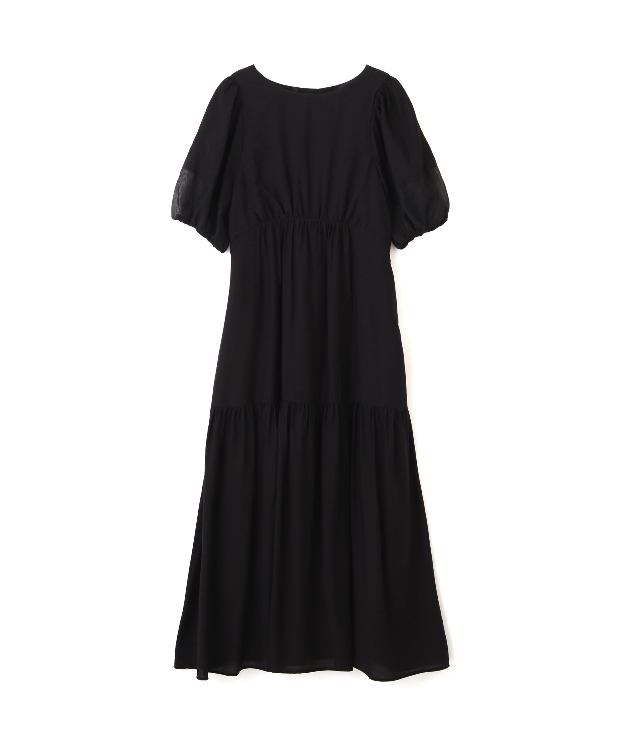  「ランタンスリーブバックリボンワンピース」|ワンピース|