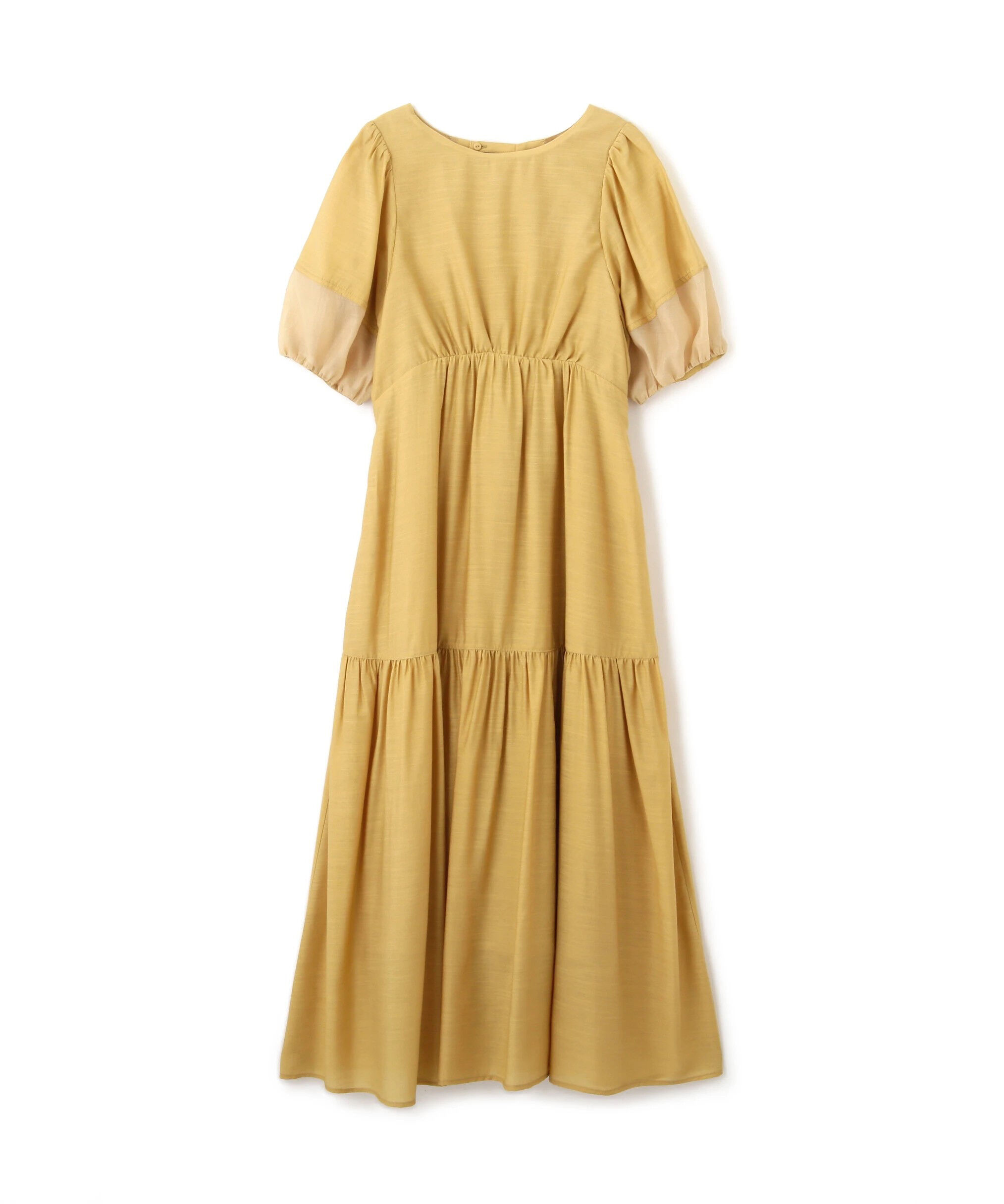  「ランタンスリーブバックリボンワンピース」|ワンピース|