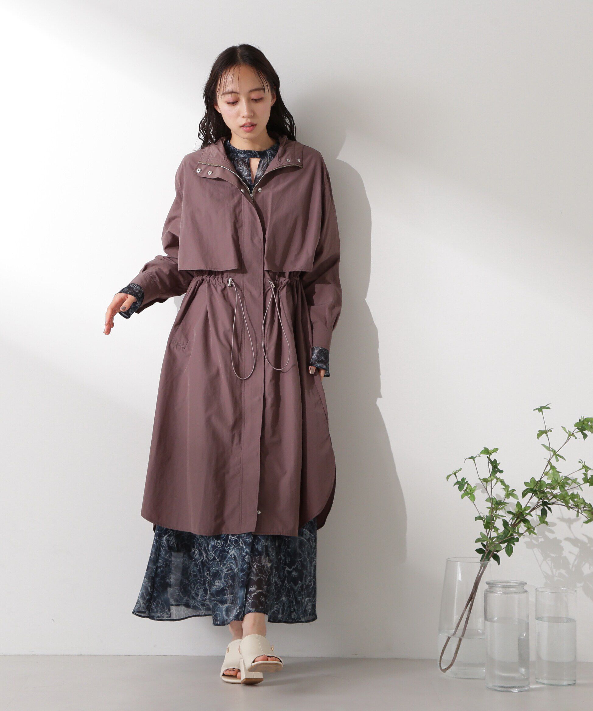  「◇ナイロンロングコート」|その他|