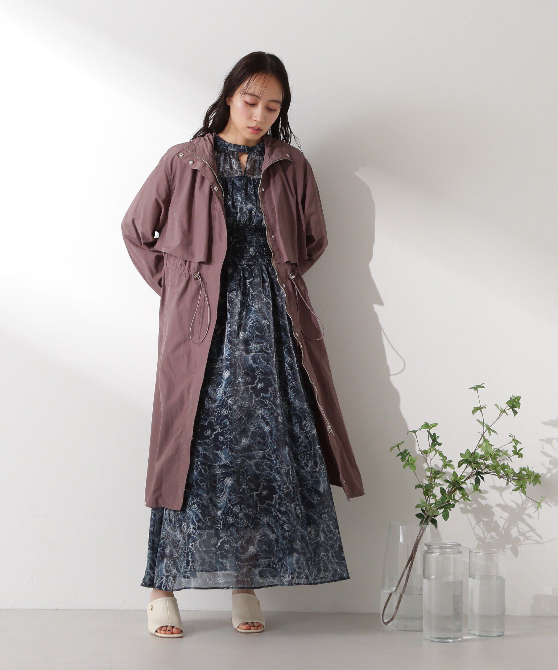  「◇ナイロンロングコート」|その他|