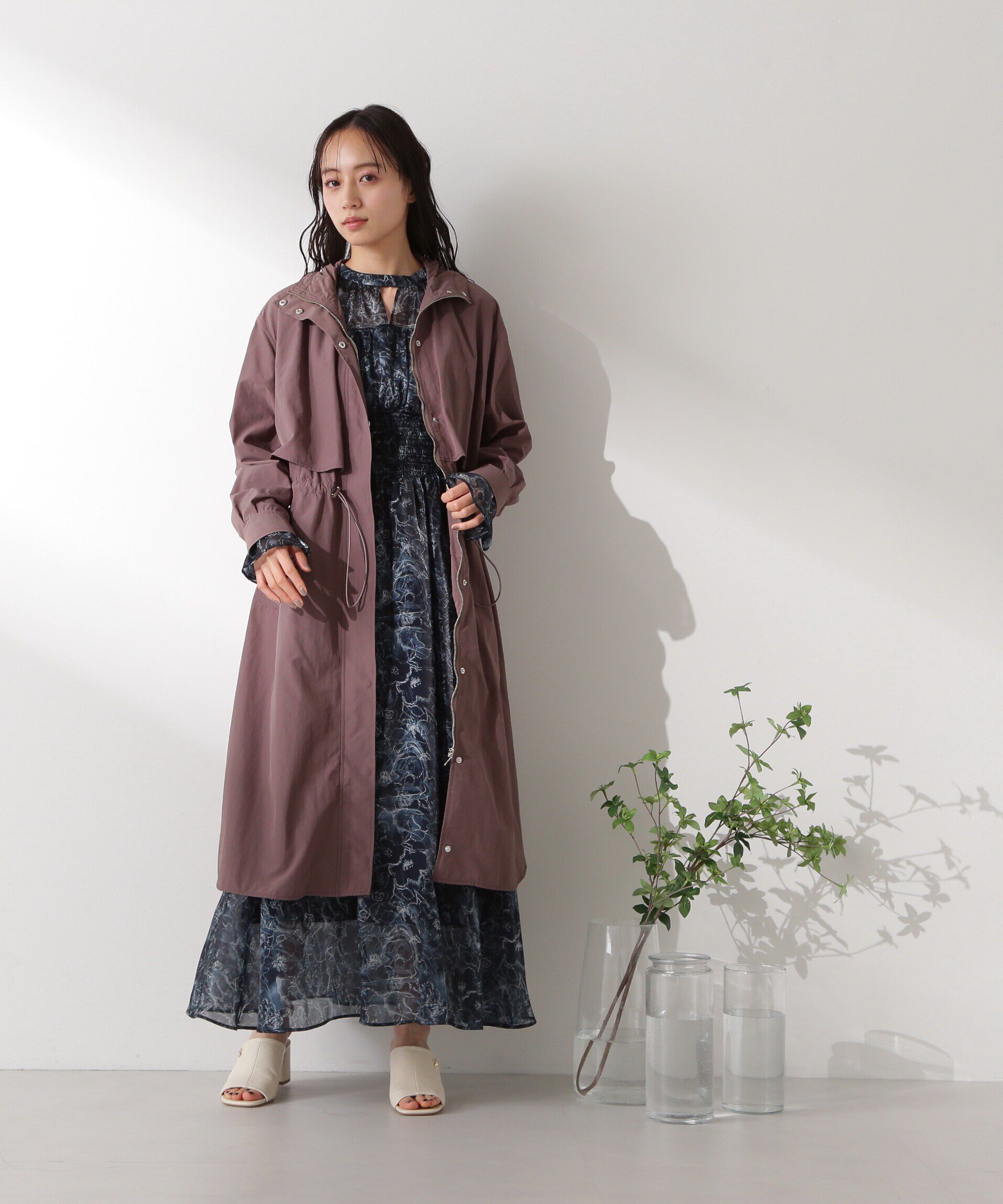  「◇ナイロンロングコート」|その他|