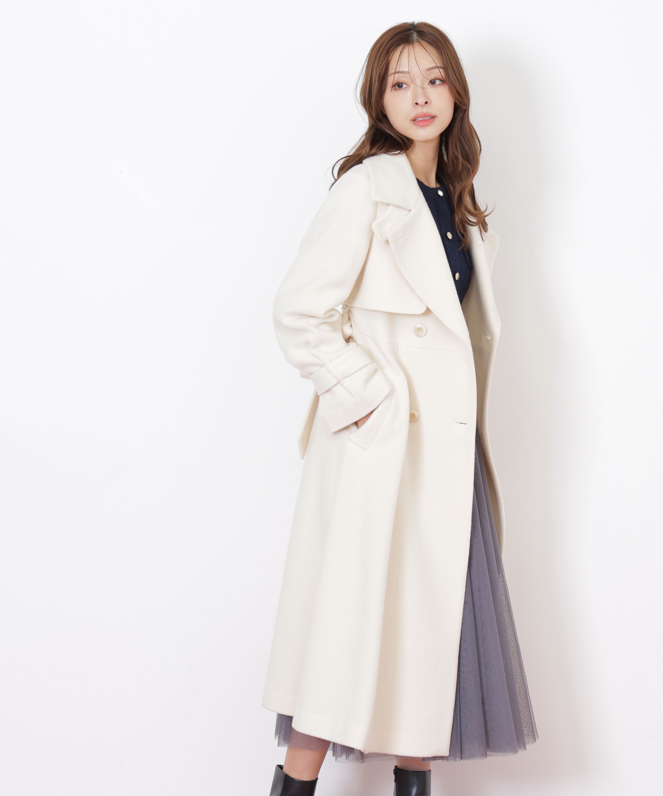  「ウールレディトレンチコート」|その他|