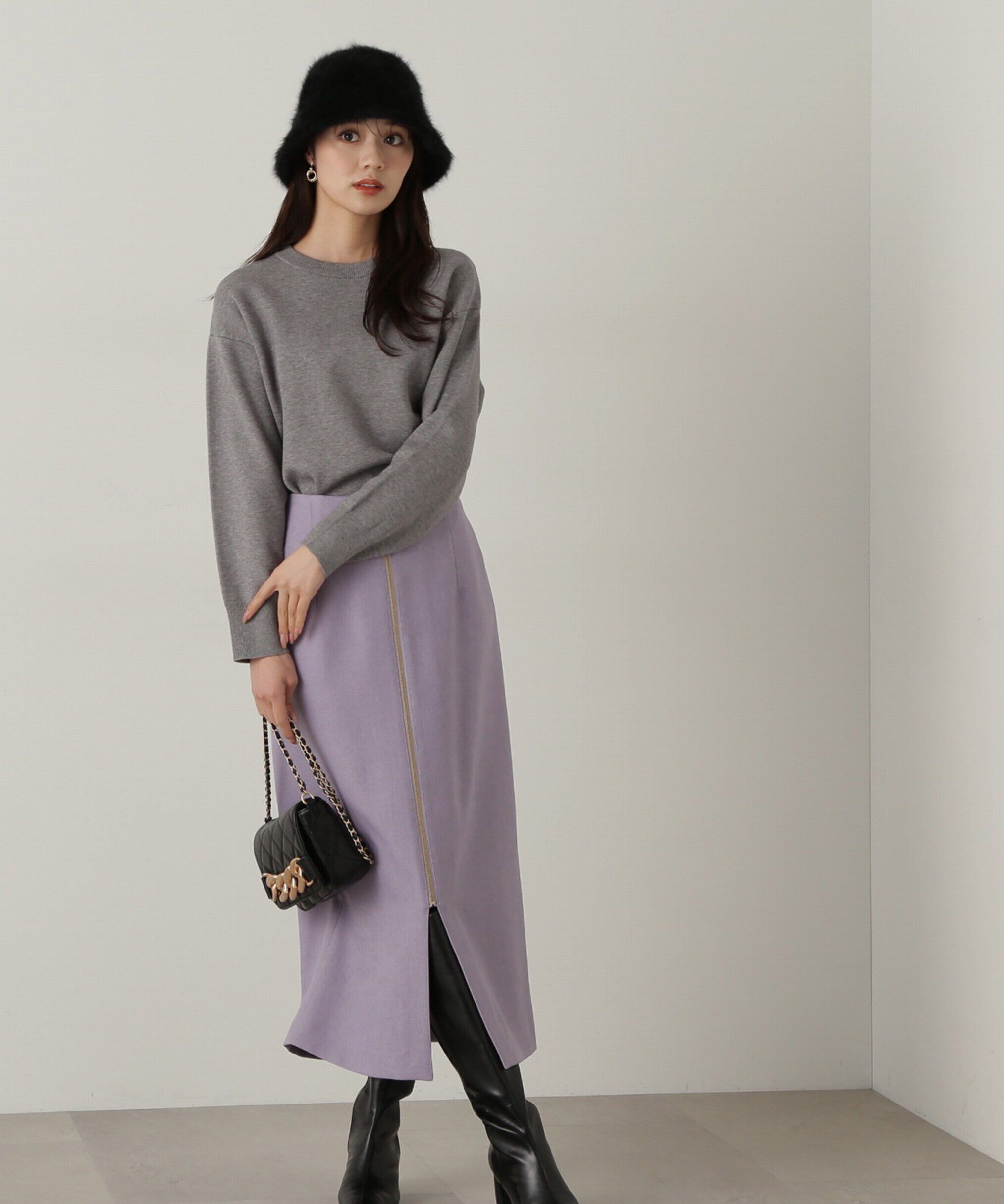 PROPORTION BODY DRESSING「スエットライクニット」|ニット・セーター|