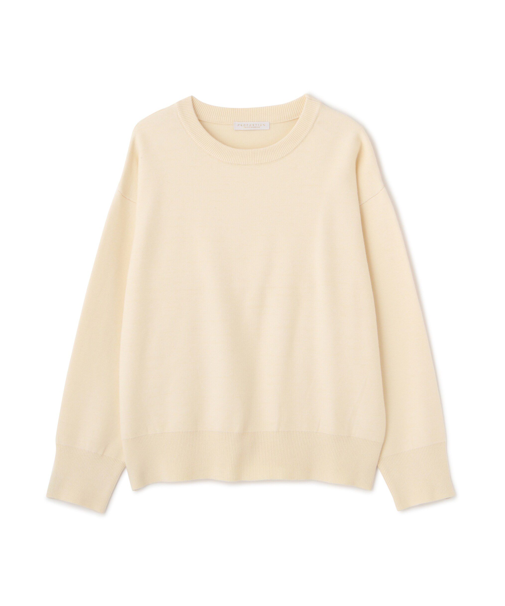 PROPORTION BODY DRESSING「スエットライクニット」|ニット・セーター|