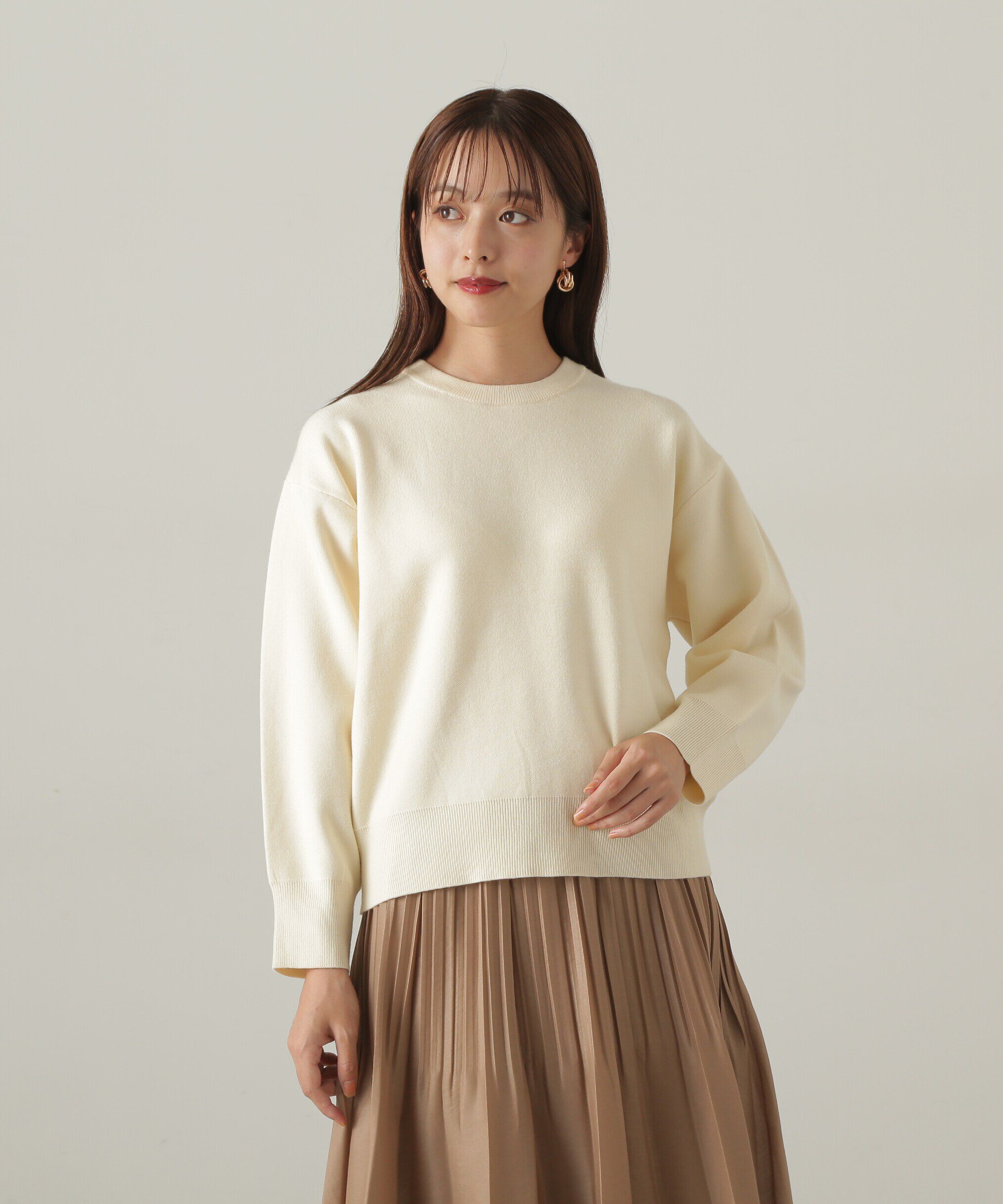 PROPORTION BODY DRESSING「スエットライクニット」|ニット・セーター|