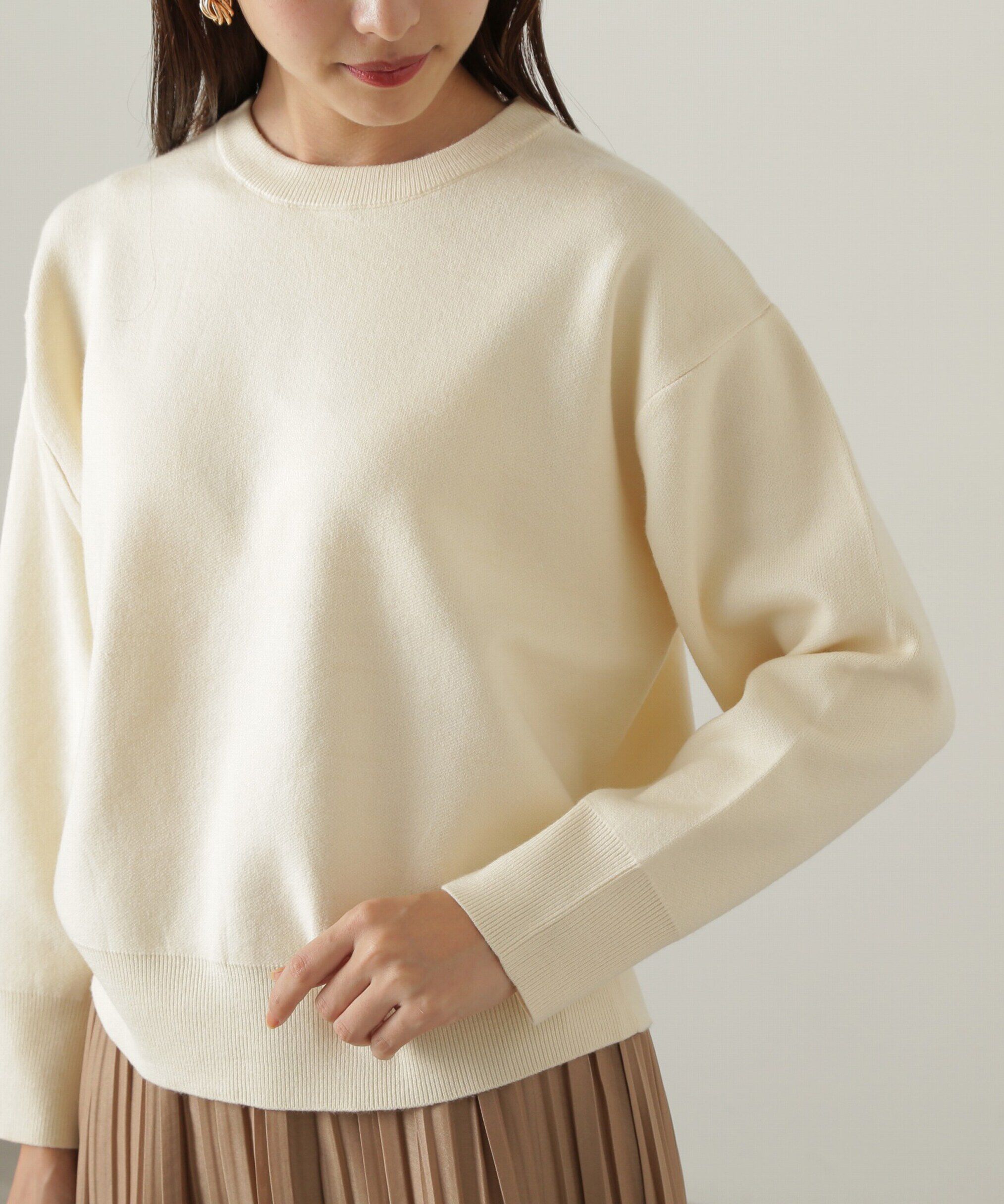 PROPORTION BODY DRESSING「スエットライクニット」|ニット・セーター|