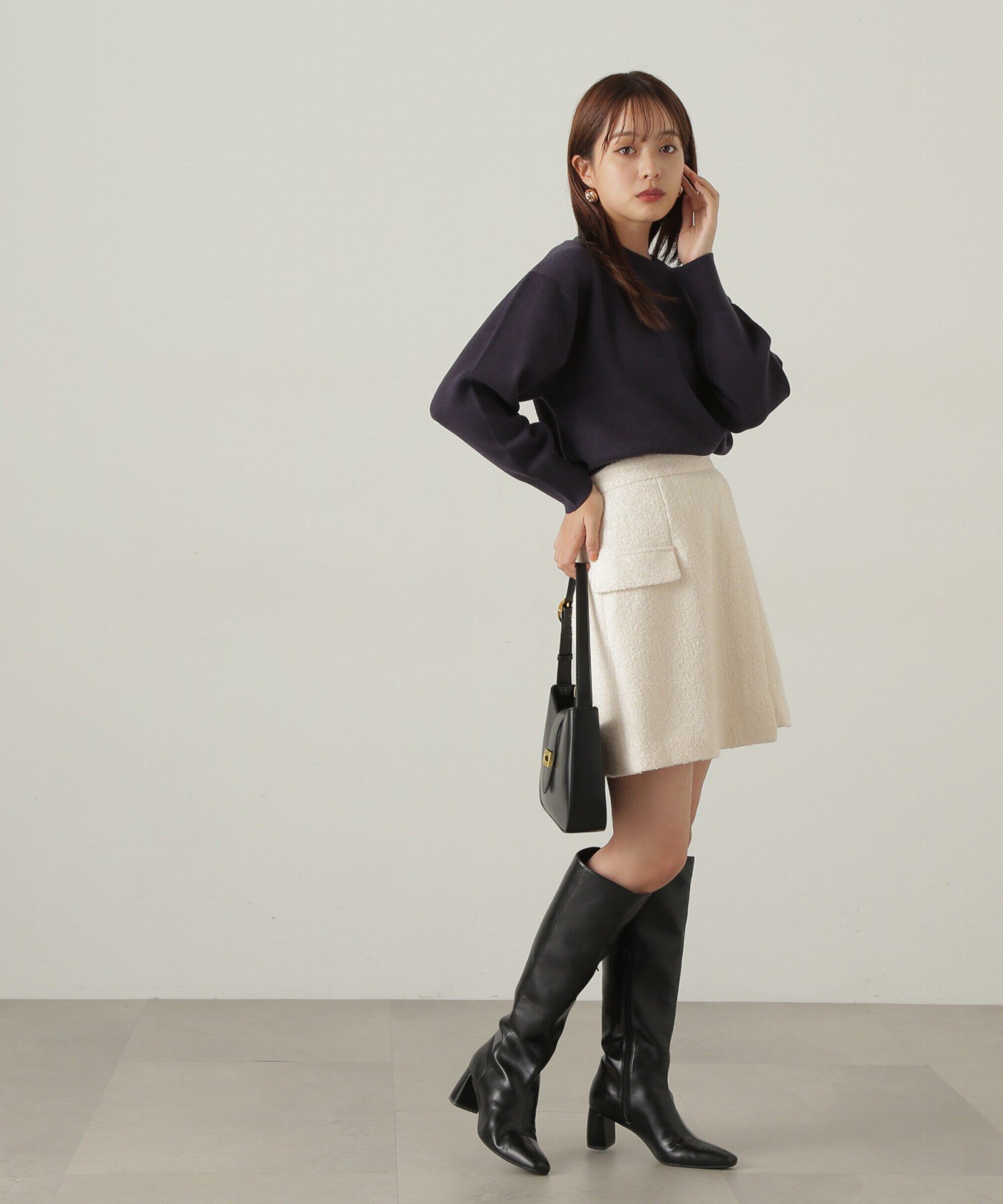 PROPORTION BODY DRESSING「スエットライクニット」|ニット・セーター|