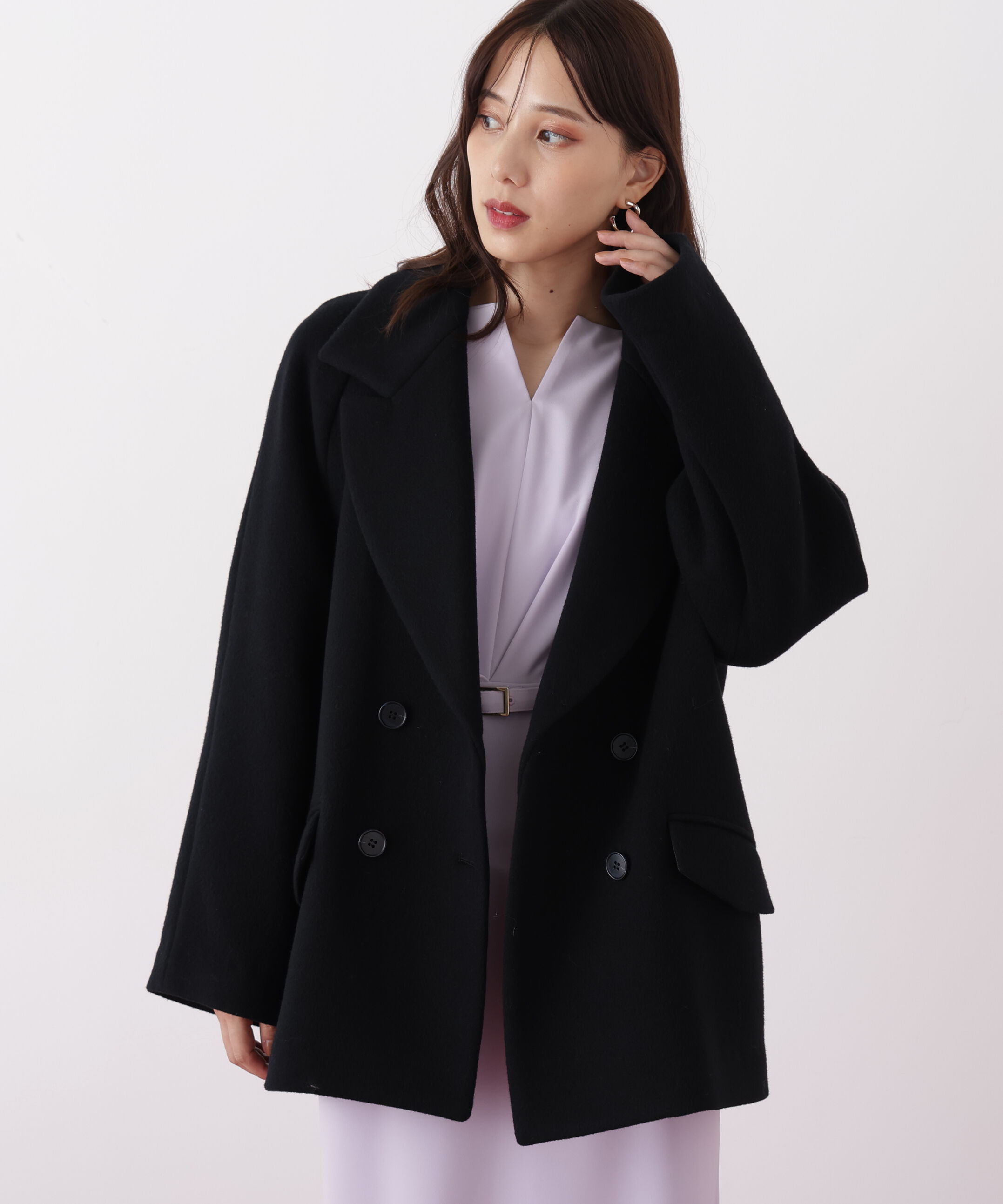  「◆ダブルブレストショートコート」|その他|