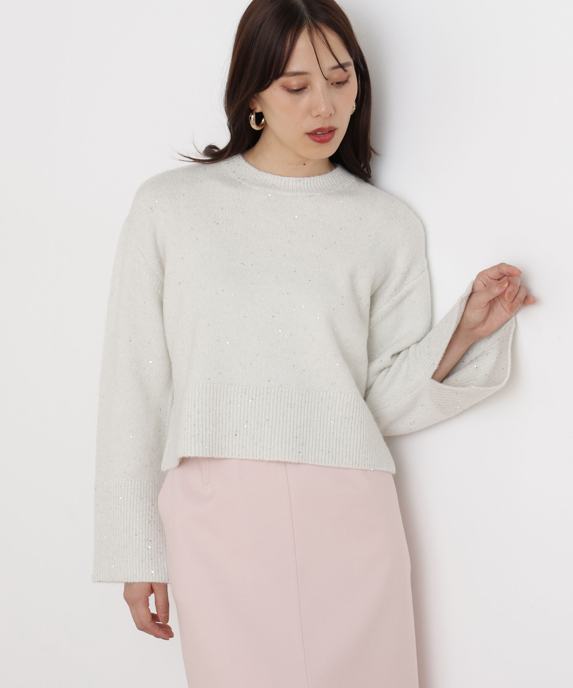  「◆スパンコールニット」|ニット・セーター|