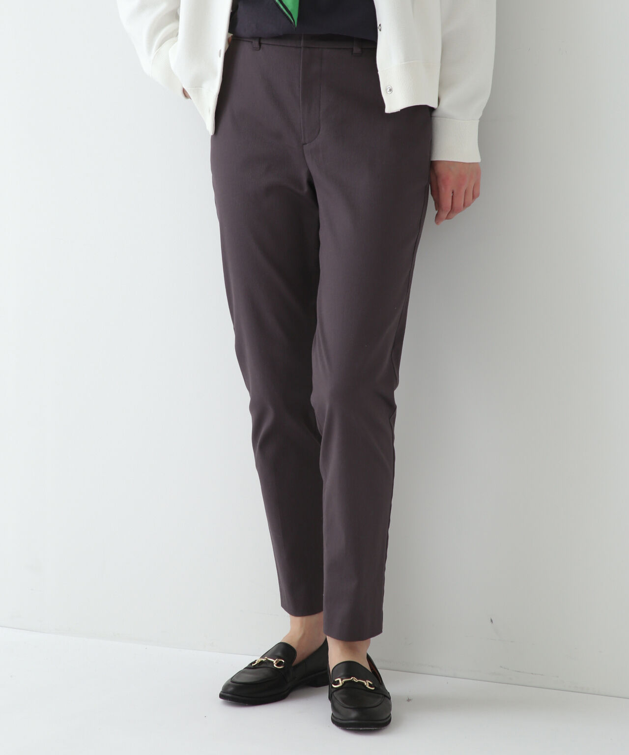  「◆ピケストレッチパンツ」|その他|チャコール1