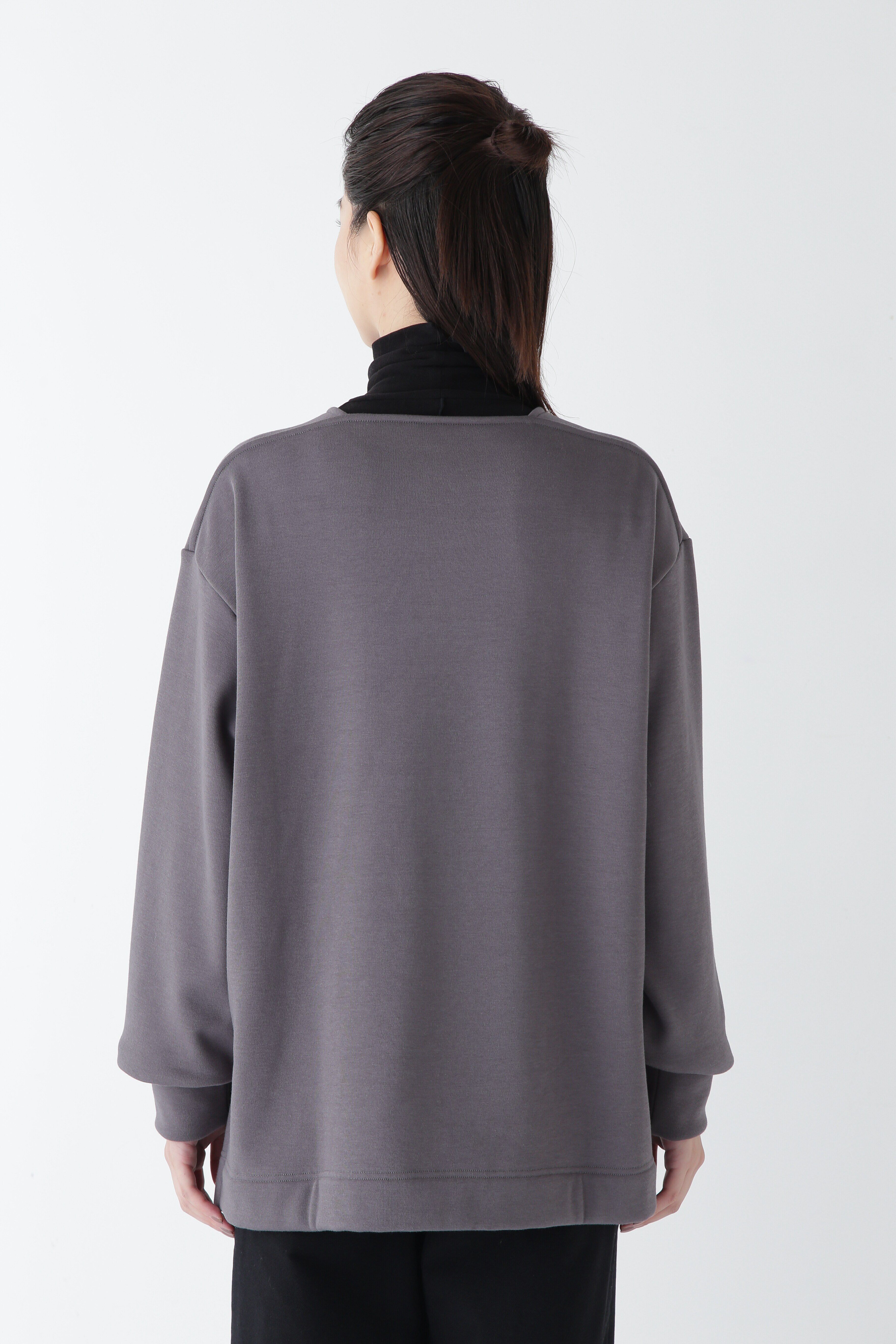  「◆ボンバー裏起毛マリンカラープルオーバー」|Tシャツ・カットソー|