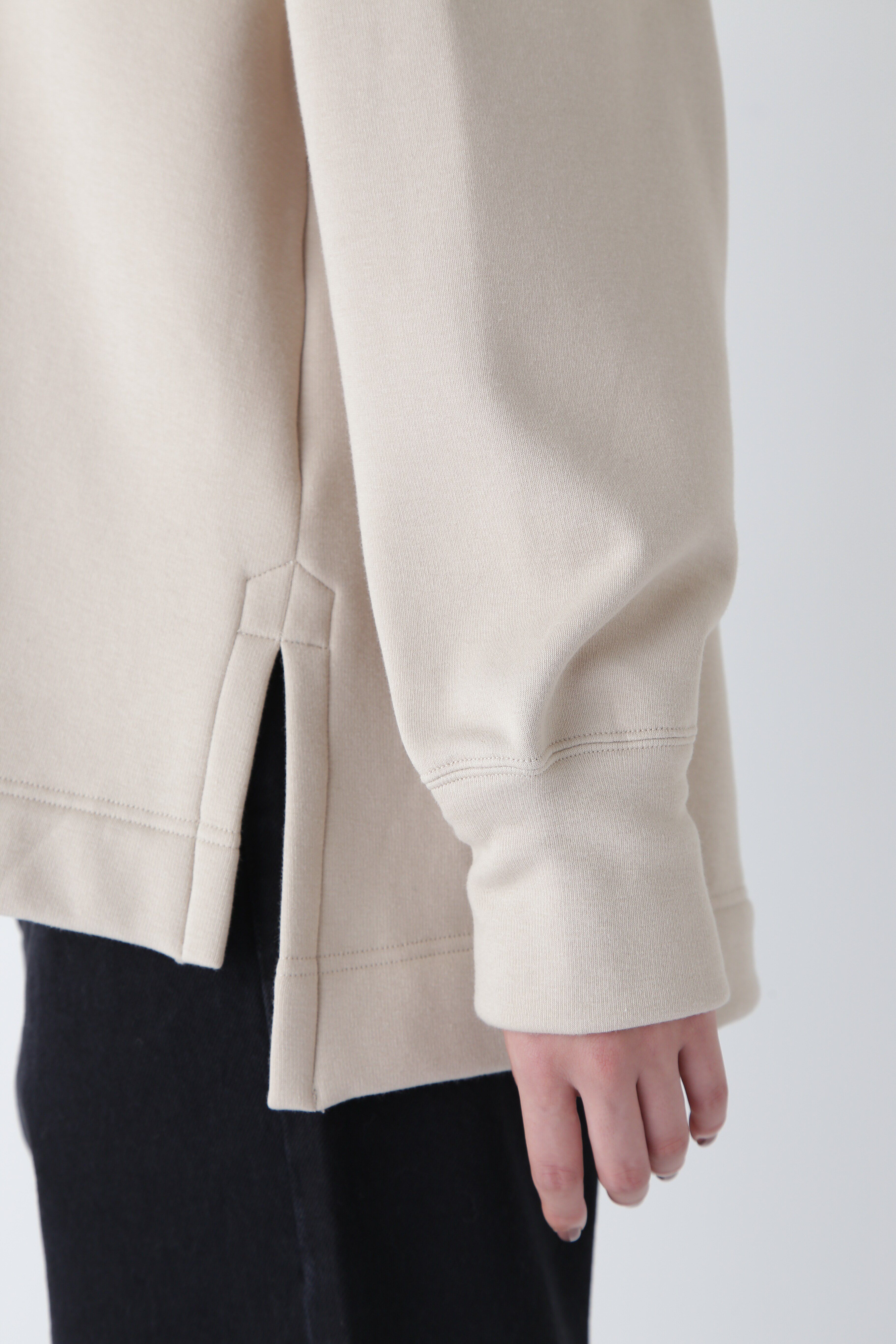  「◆ボンバー裏起毛マリンカラープルオーバー」|Tシャツ・カットソー|