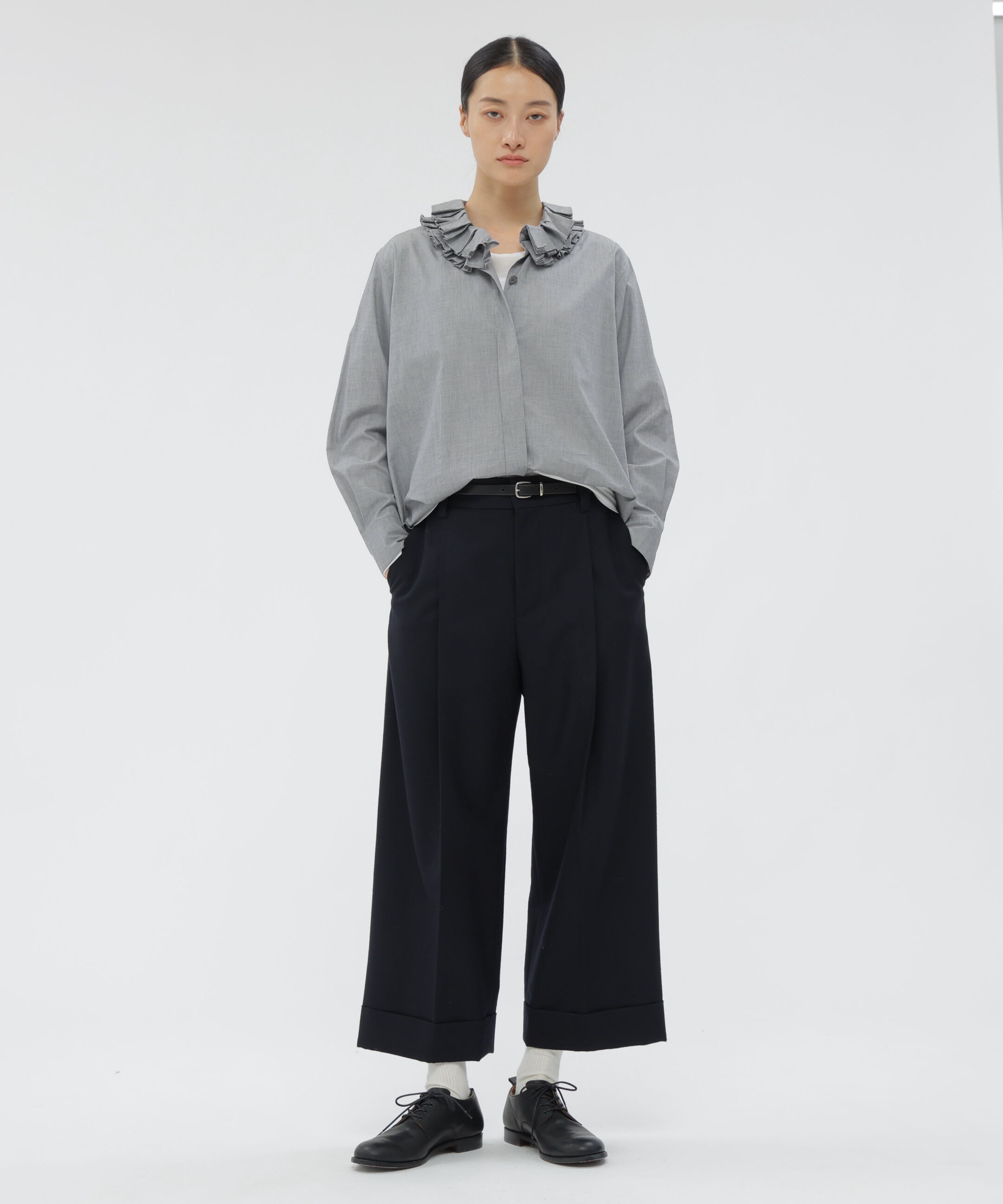  「COTTON END ON END SHIRT」|シャツ・ブラウス|