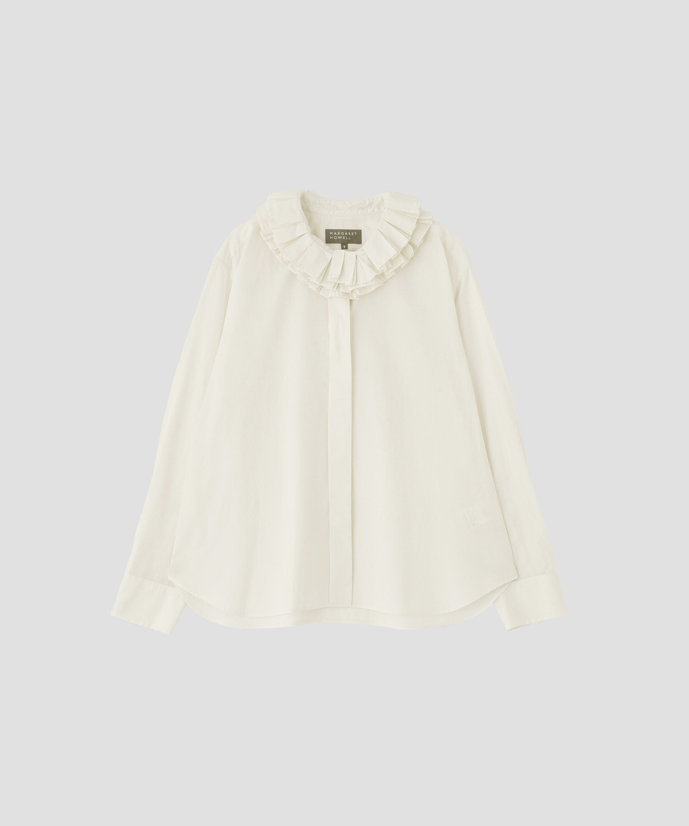  「COTTON END ON END SHIRT」|シャツ・ブラウス|