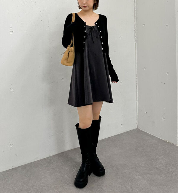 archives「&rsquo;バイアスチェックアソートミニキャミワンピース&rsquo;」|ワンピース|