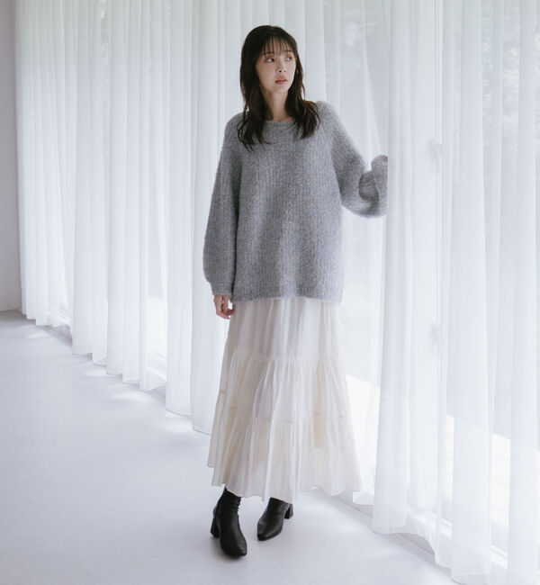 archives「シャイニー切替ティアードスカート」|スカート|