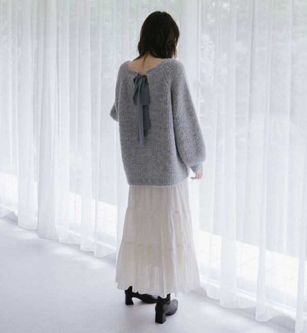 archives「シャイニー切替ティアードスカート」|スカート|