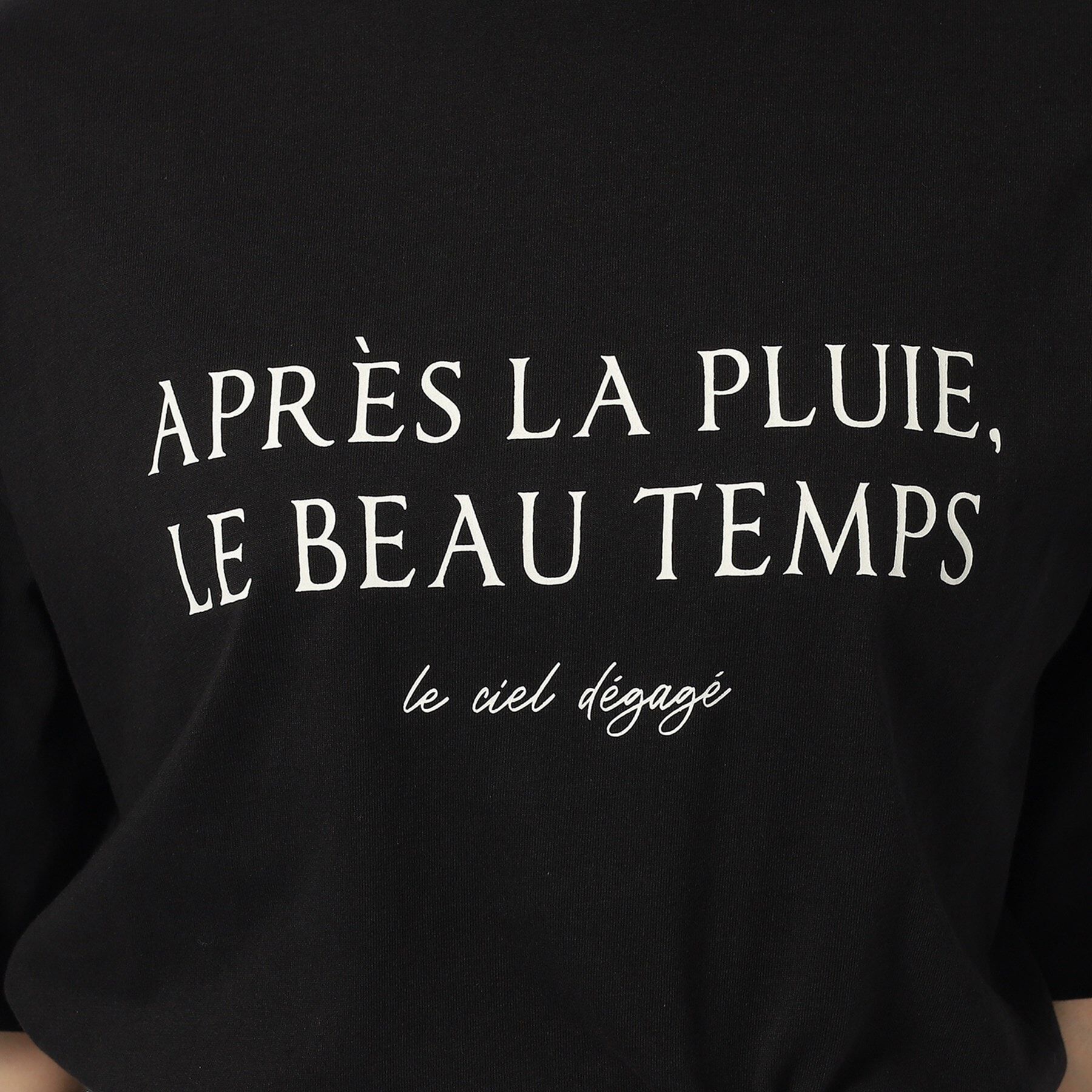 SHOO･LA･RUE「【洗える/プチプラ/綿100％】グラフィック半袖ゆるTシャツ」|Tシャツ・カットソー|