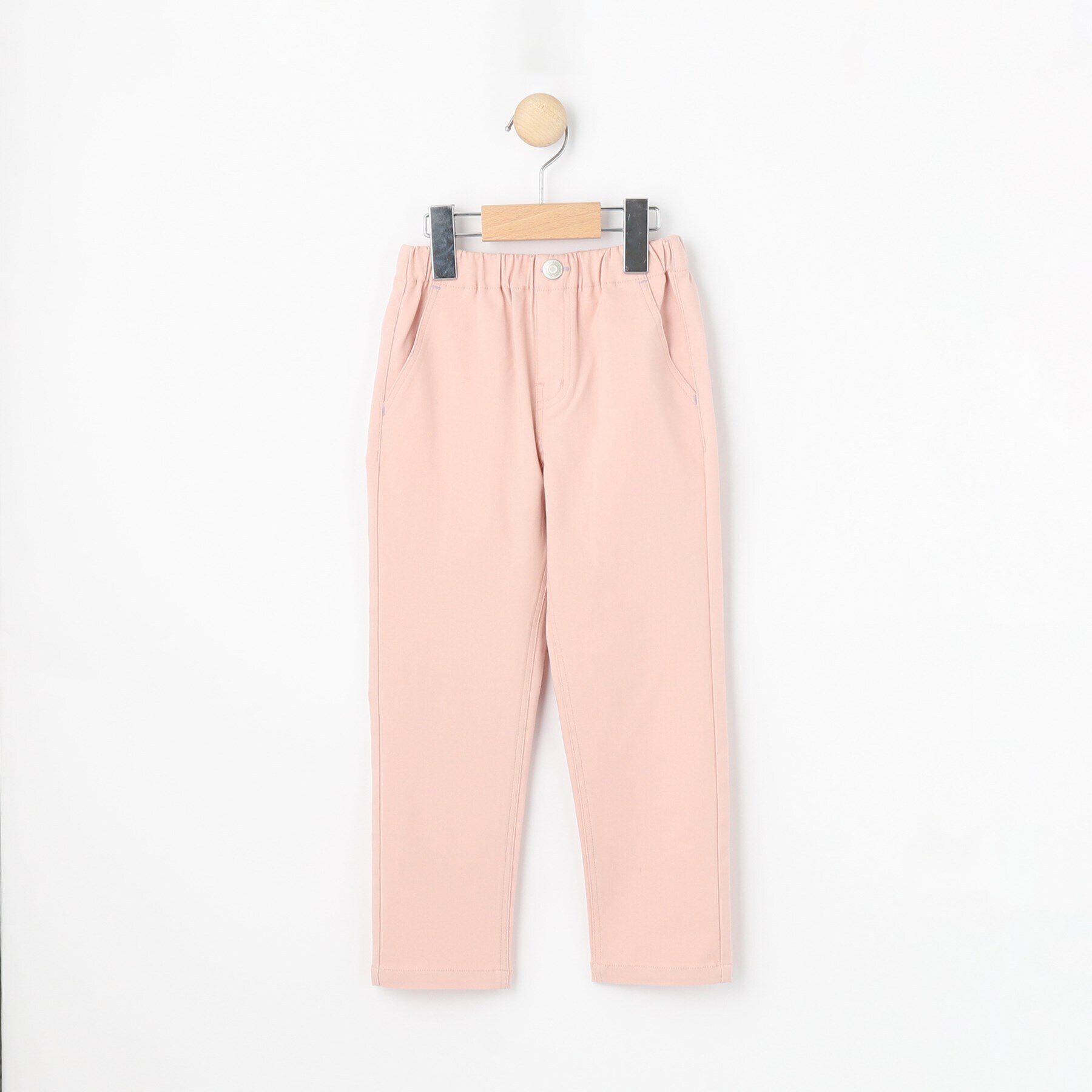 SHOO･LA･RUE「【100-150cm/洗える/男女兼用】ストレッチ カラースキニーパンツ」|その他|