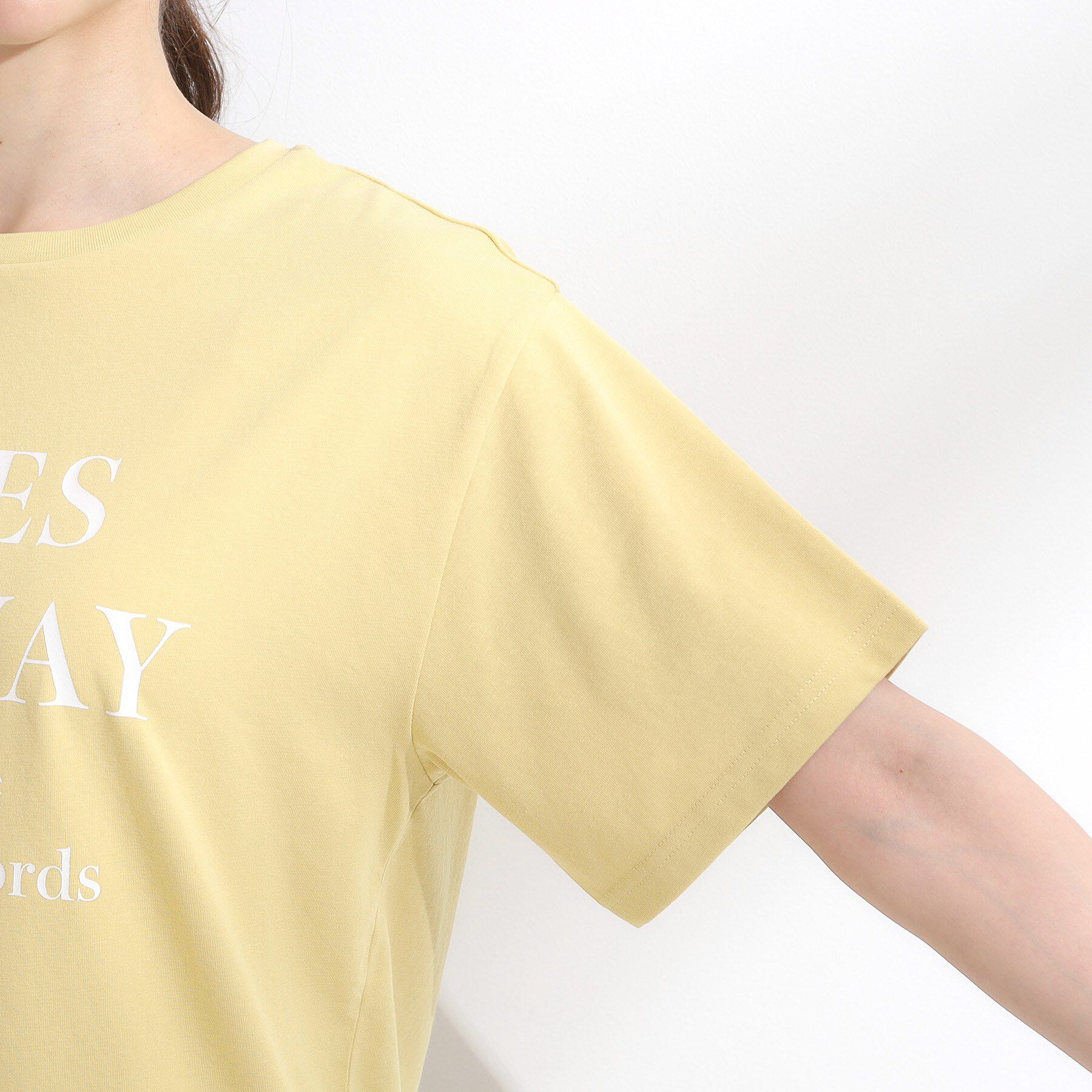 SHOO･LA･RUE「【洗える/S-LL/ひんやり/UV】選べる6柄 プリントTシャツ」|Tシャツ・カットソー|