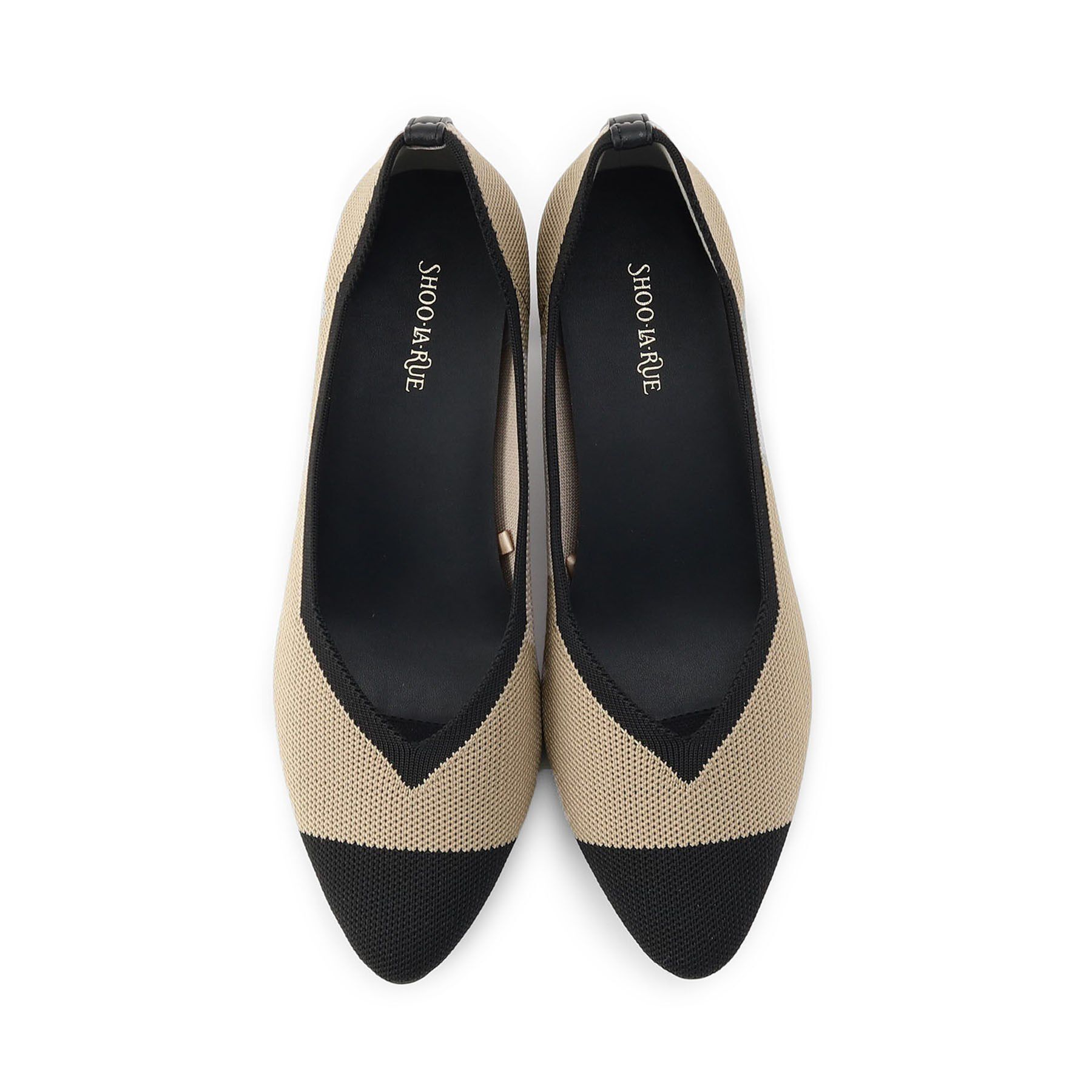 SHOO･LA･RUE「ニットヒールパンプス」|パンプス|