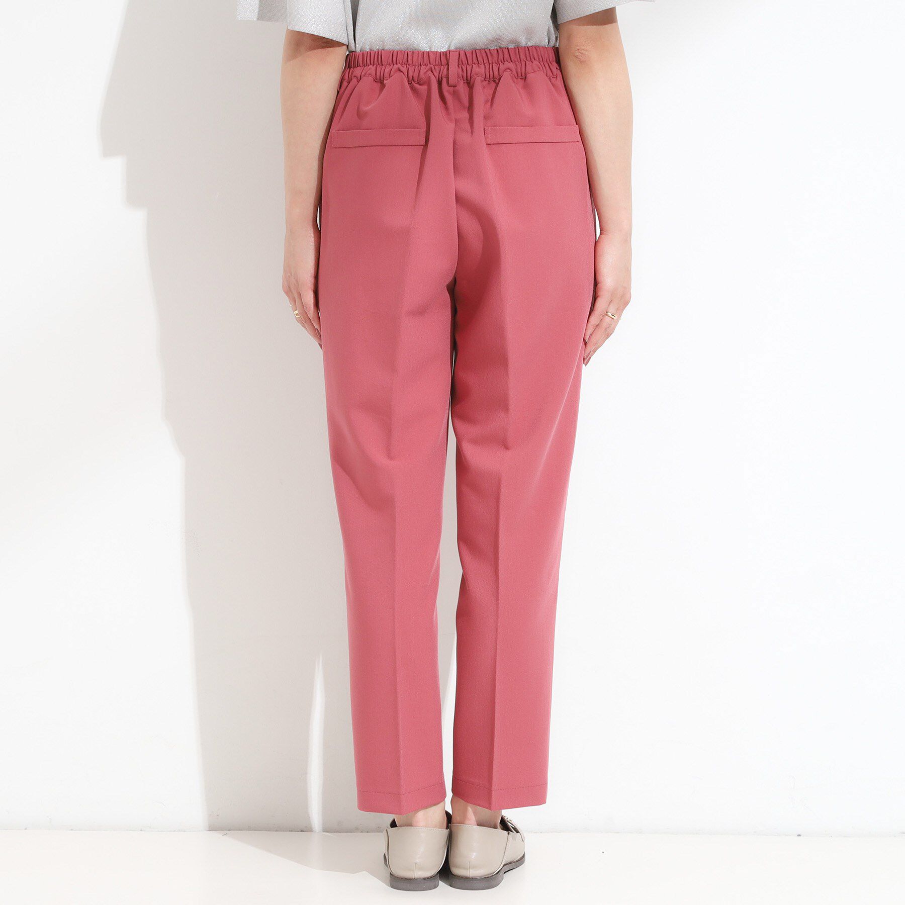 SHOO･LA･RUE「【洗える/SS-LL/美脚シルエット】すっきりきれい見え テーパードパンツ」|その他|