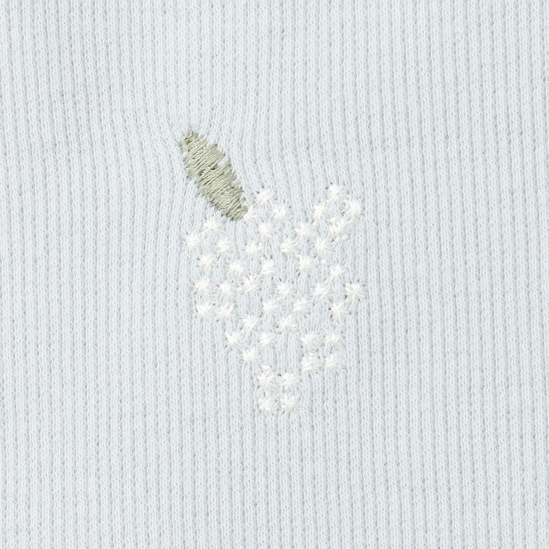 SHOO･LA･RUE「【100-150cm】フラワー刺繍リブカーデガン」|カーディガン|