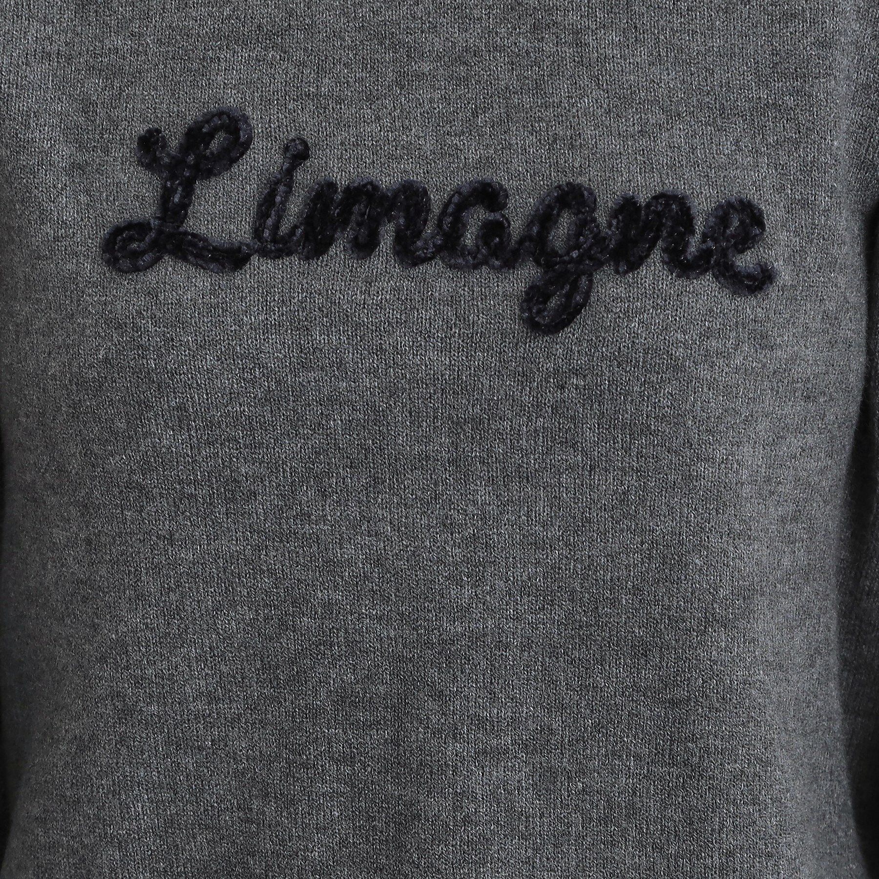 SHOO･LA･RUE「【S-LL/洗濯機可】ふわふわがやみつきになる柔らかさ スウェットライクロゴニット」|ニット・セーター|